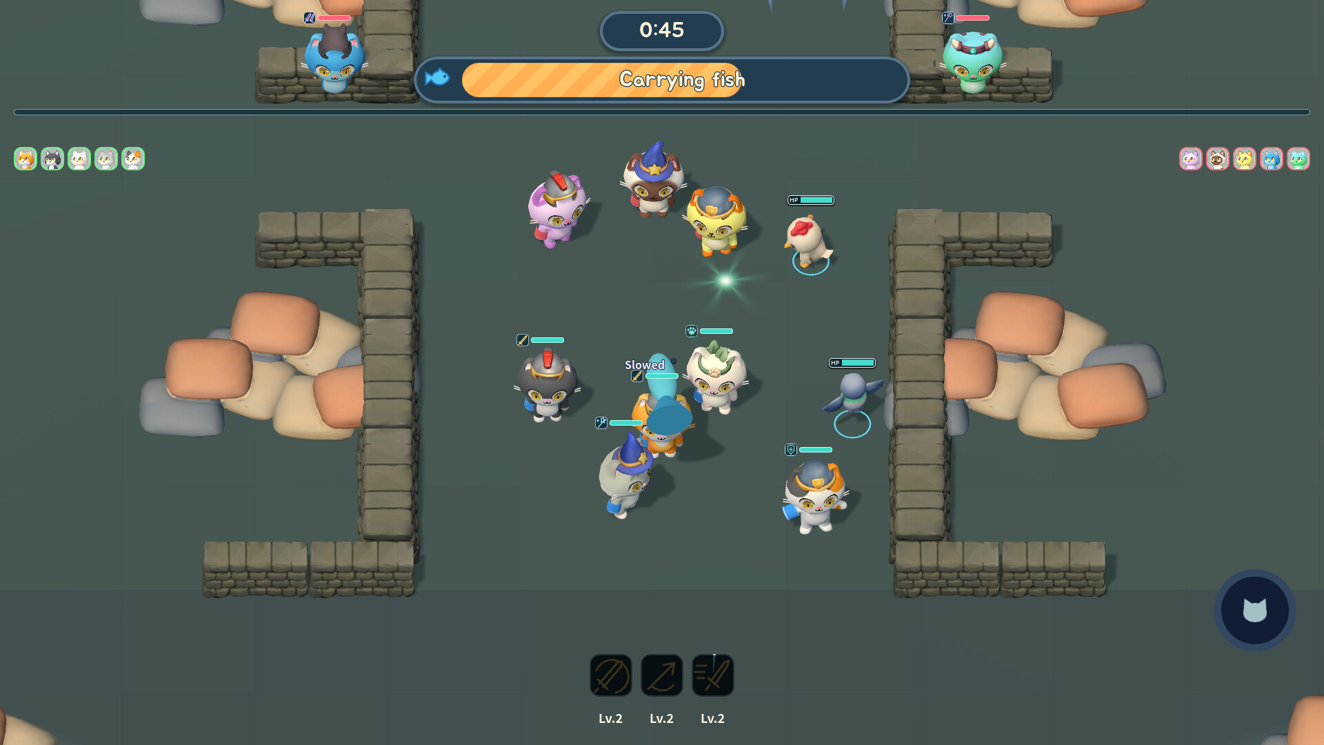 Meow Game: Survival Party screenshot 2