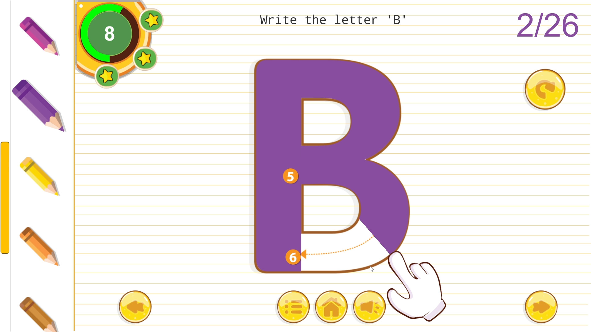 English Tracing Book screenshot 3