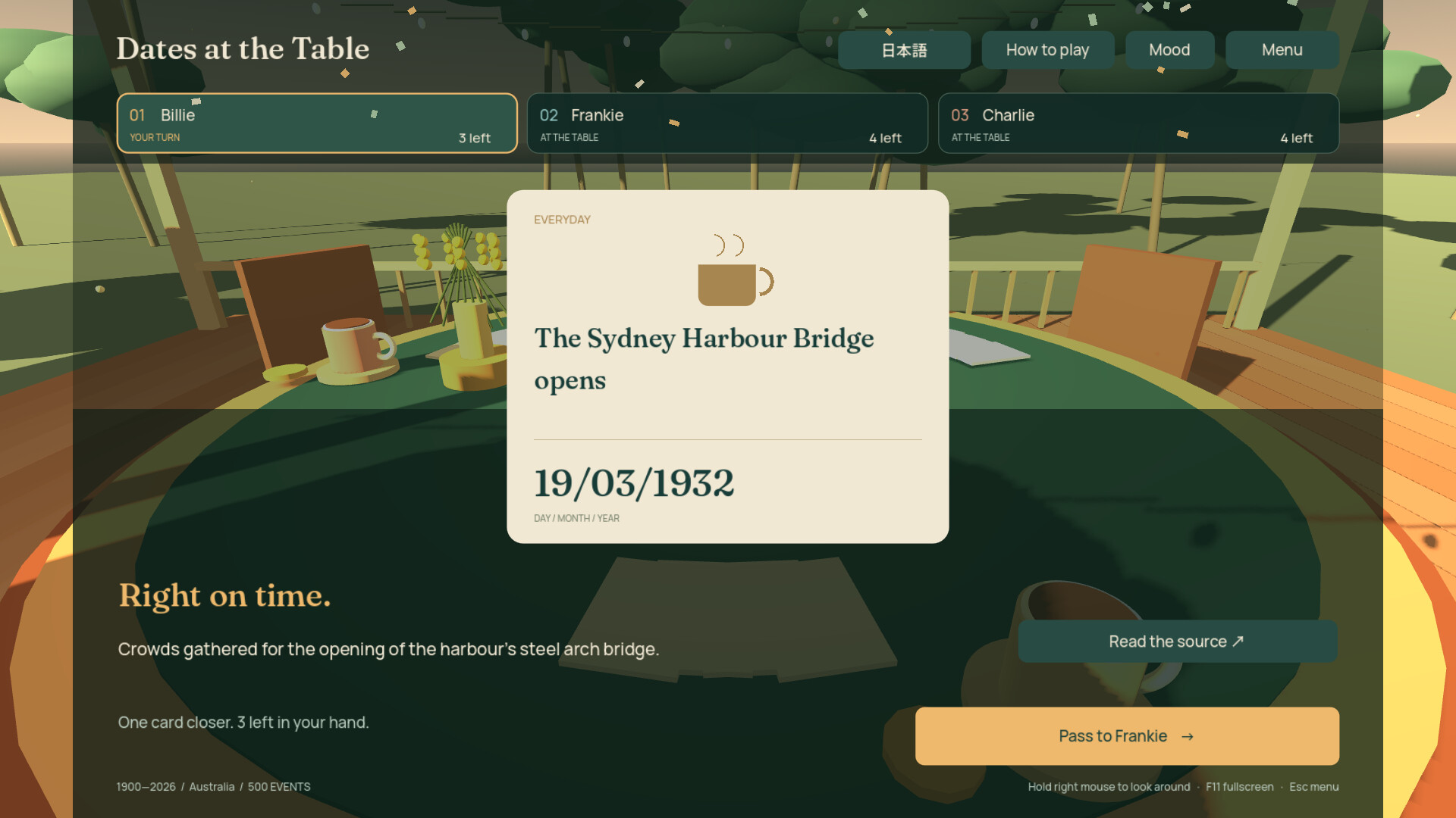 Dates at the Table screenshot 3