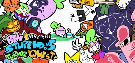 Cover art from Ben and the Stupendous Turnip Quest
