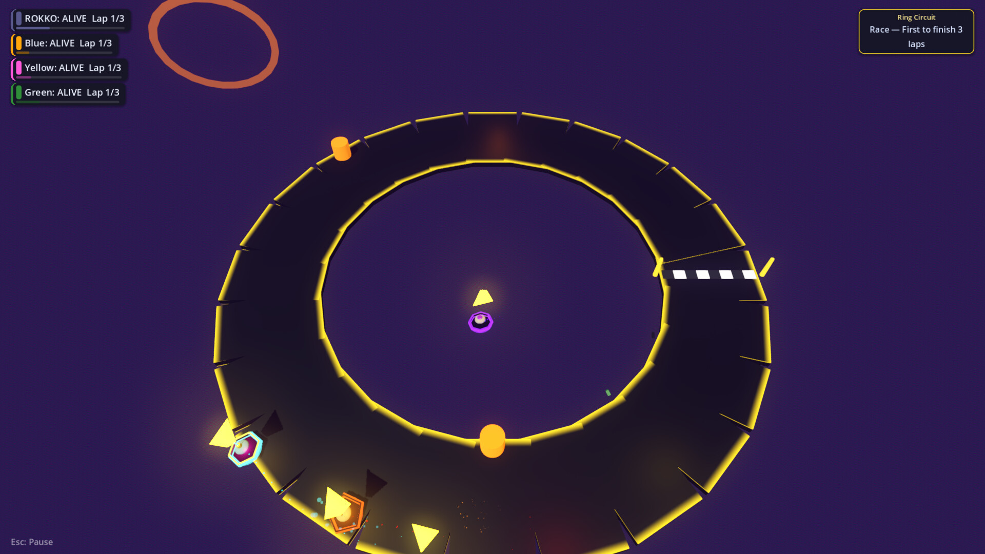 Saucer Slam screenshot 2