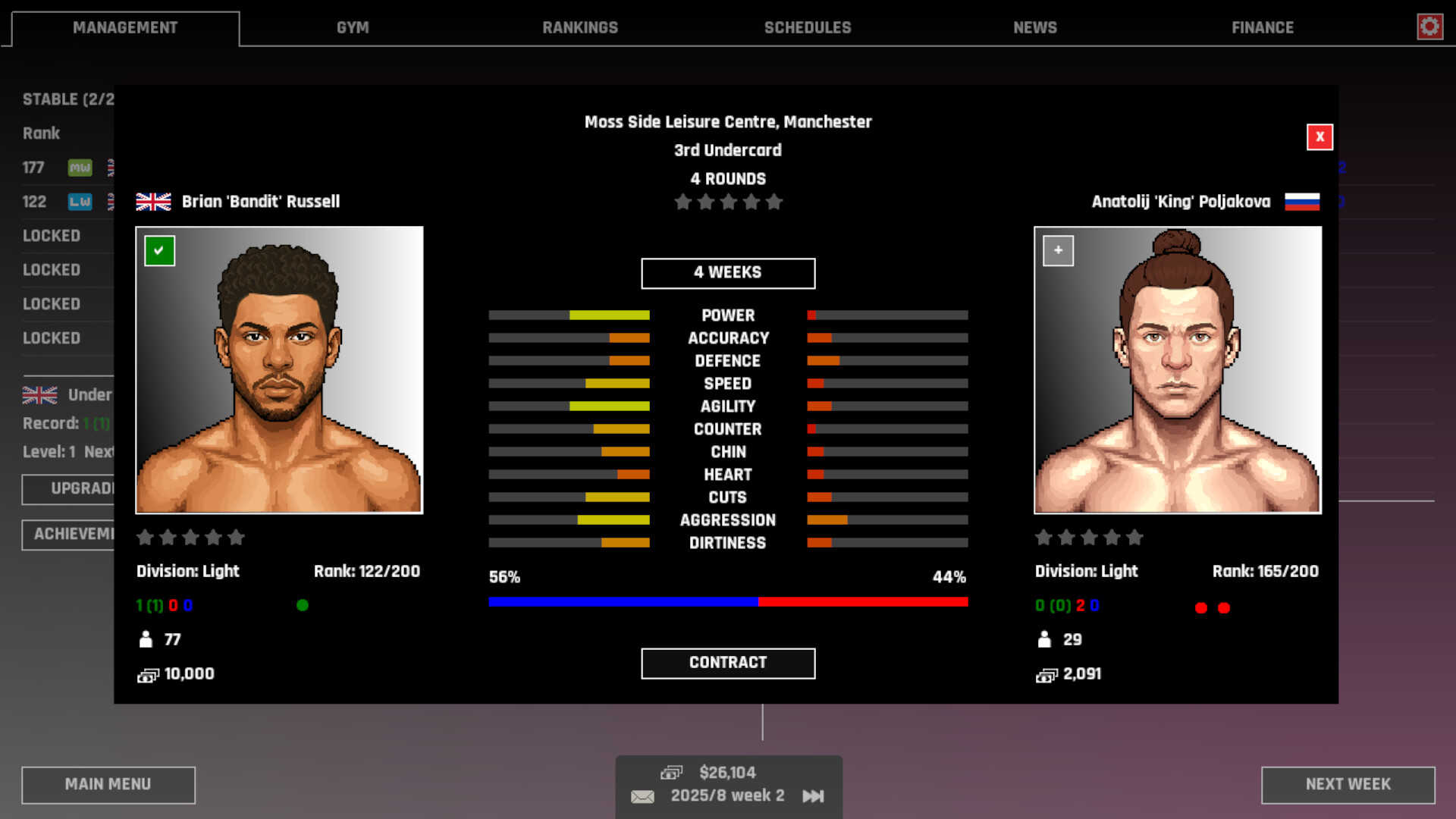 The Stable: Championship Boxing Manager screenshot 2