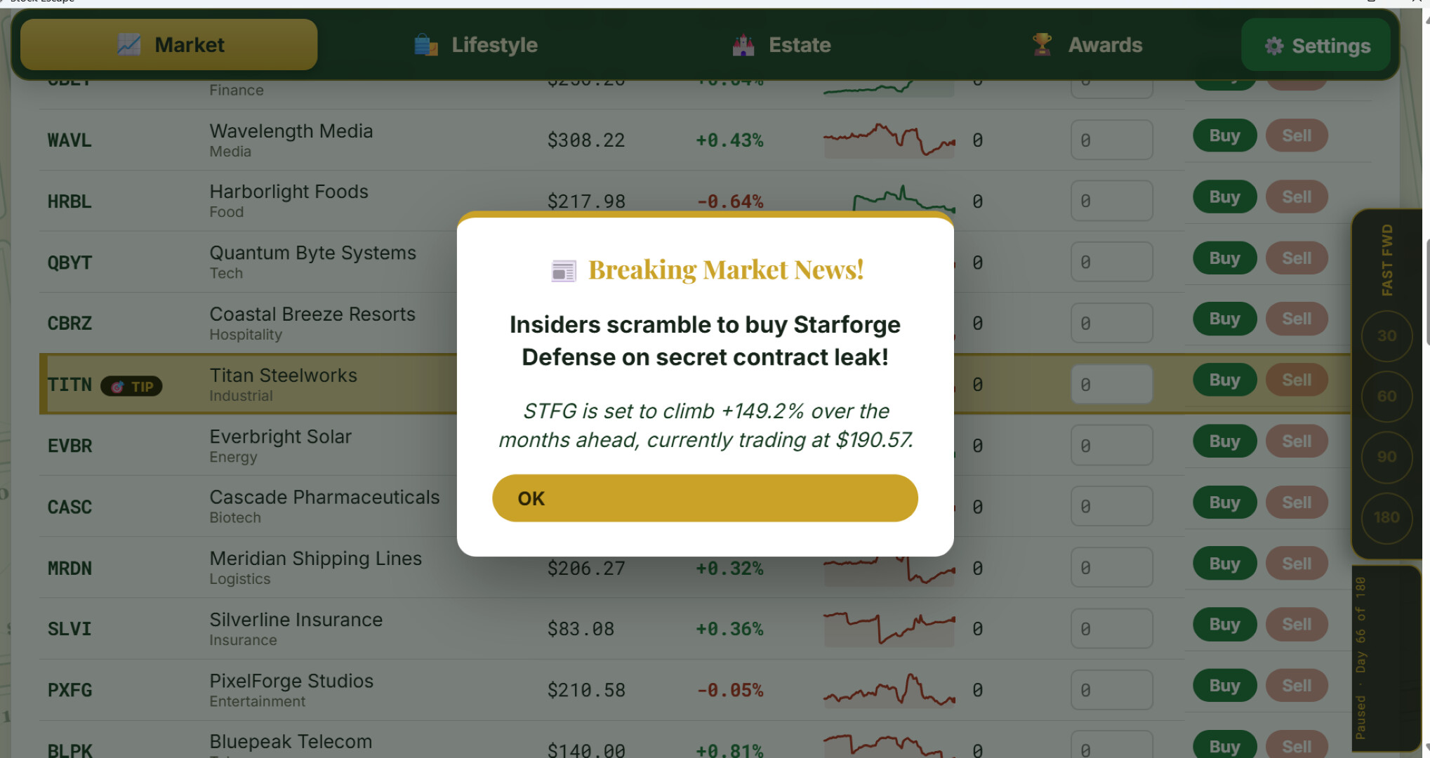 Stock Escape screenshot 5