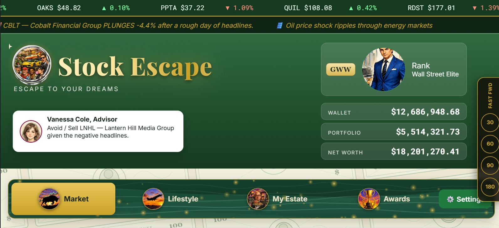 Stock Escape screenshot 2
