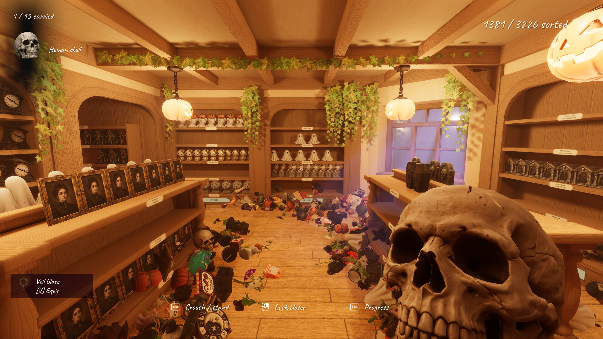 Tidy Up the Halloween Shop screenshot 5