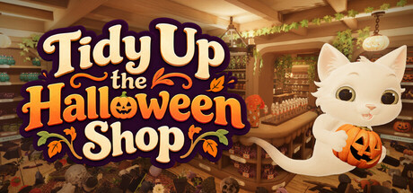 Cover art from Tidy Up the Halloween Shop