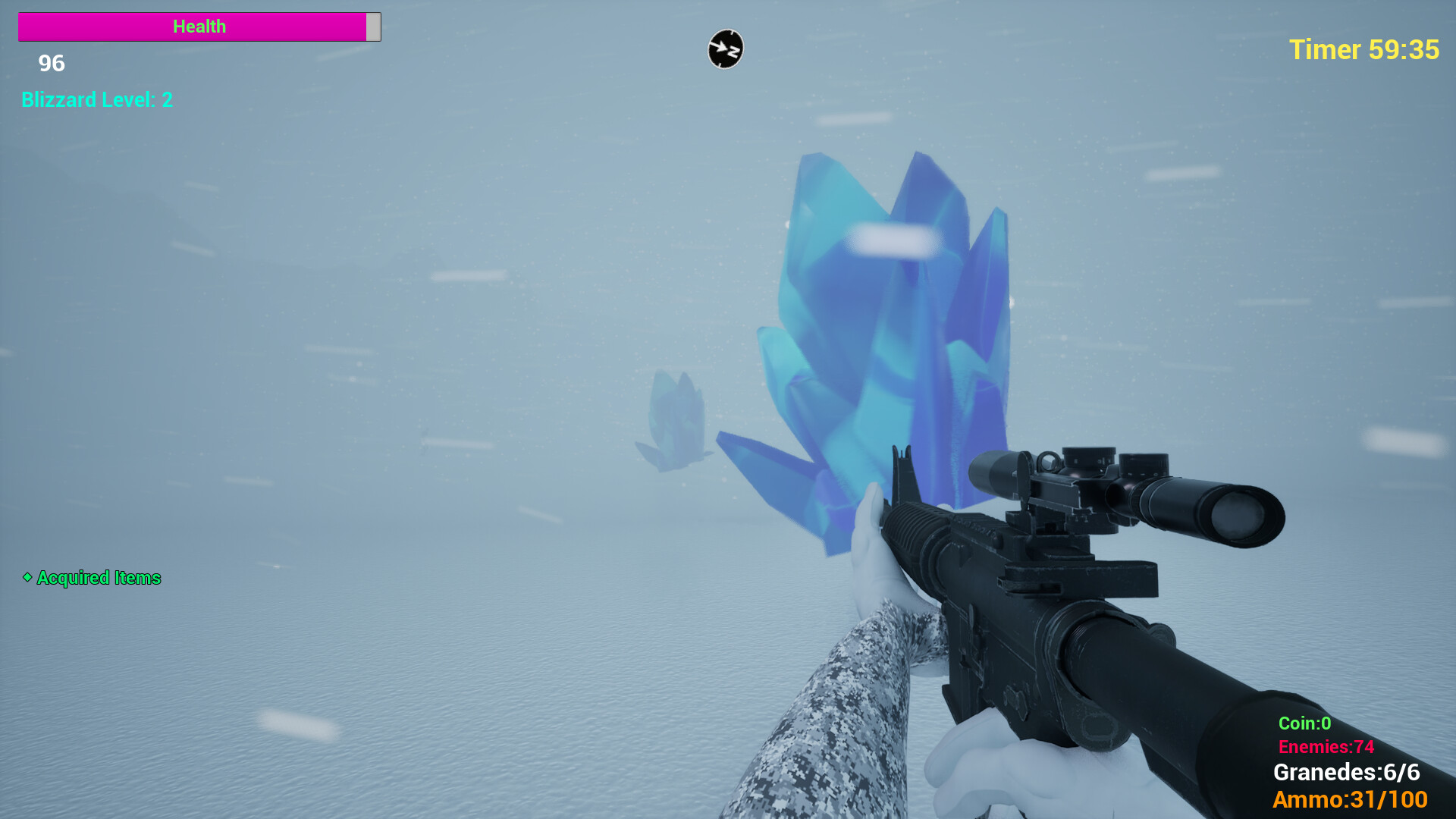 Lost in the Blizzard Abyss screenshot 4
