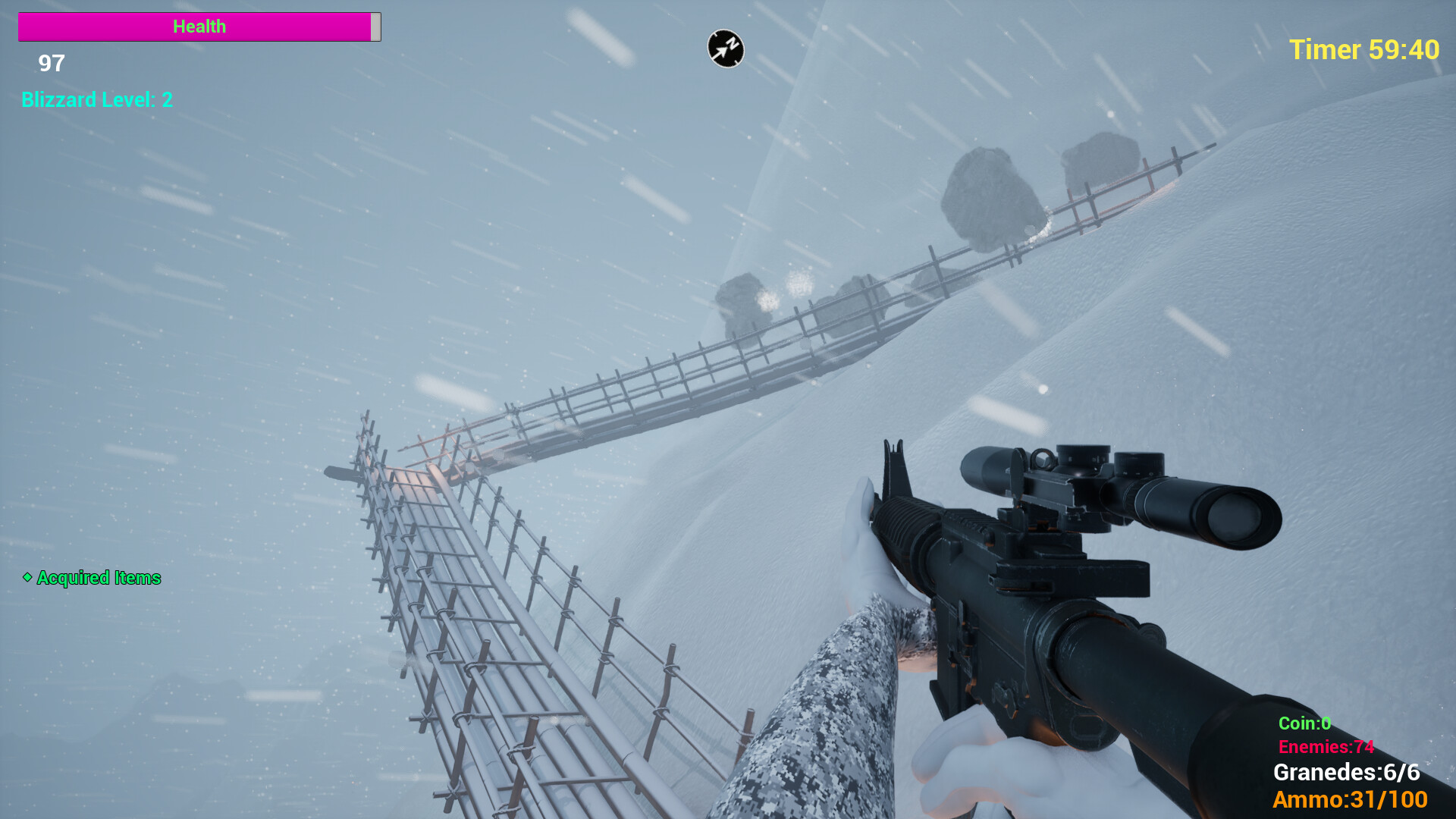 Lost in the Blizzard Abyss screenshot 5