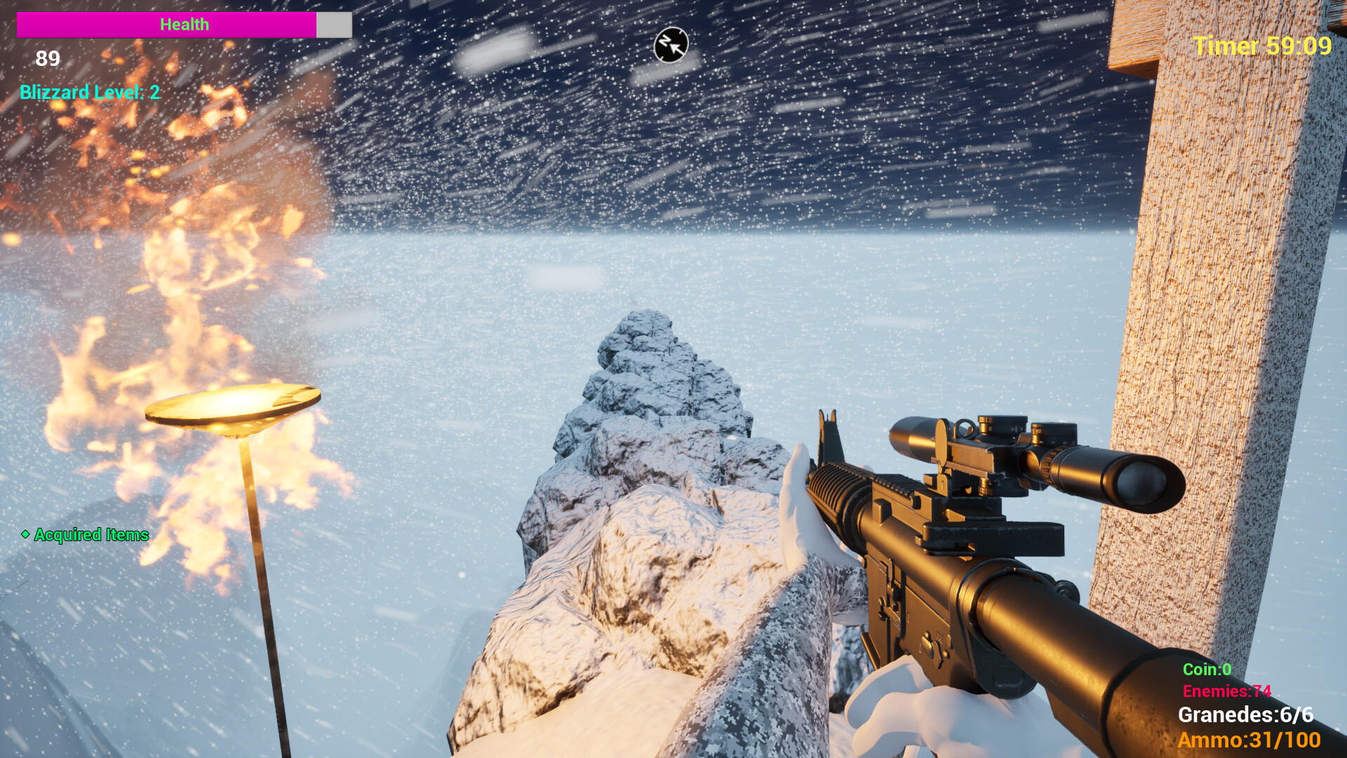 Lost in the Blizzard Abyss screenshot 2