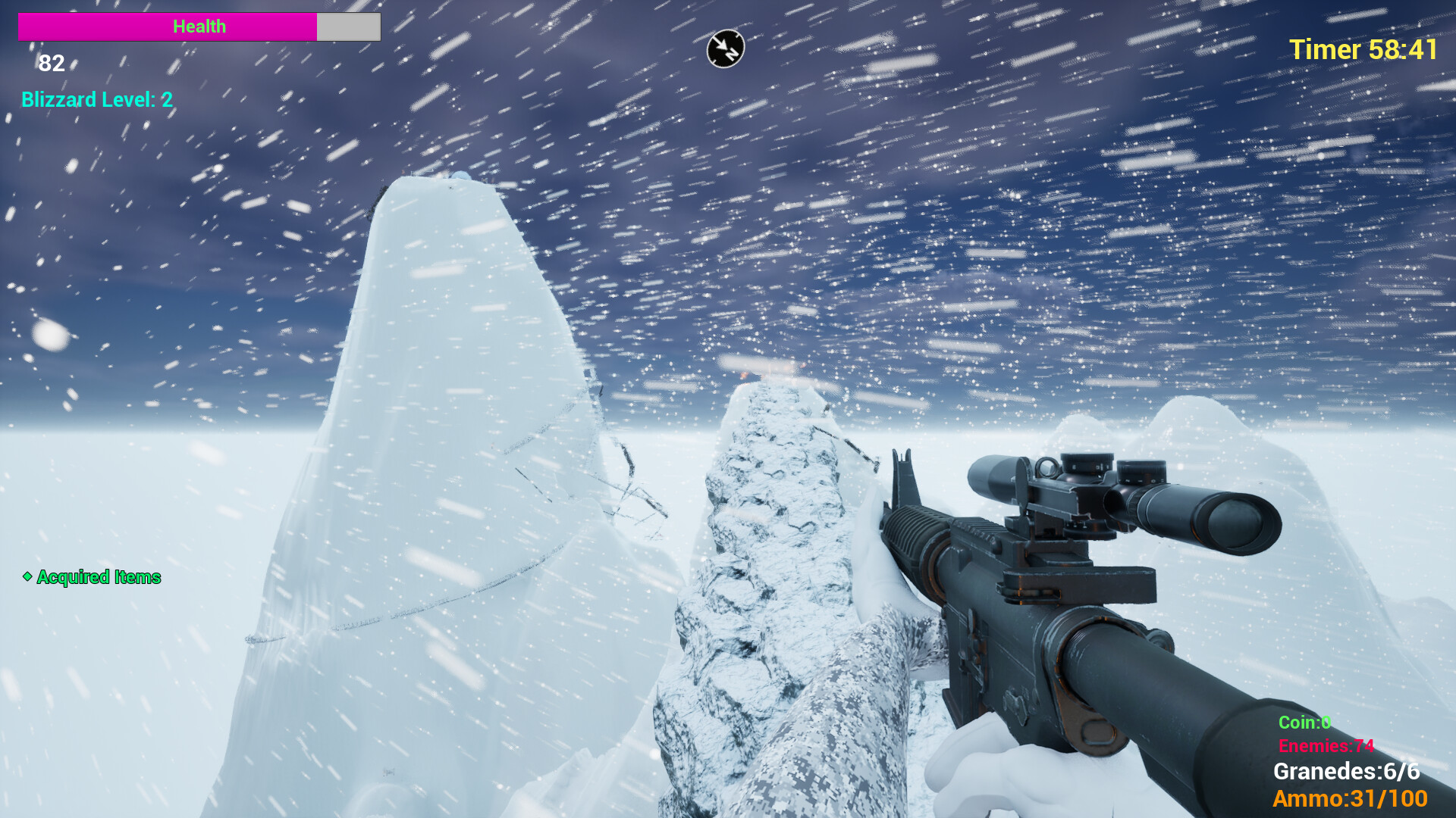 Lost in the Blizzard Abyss screenshot 3