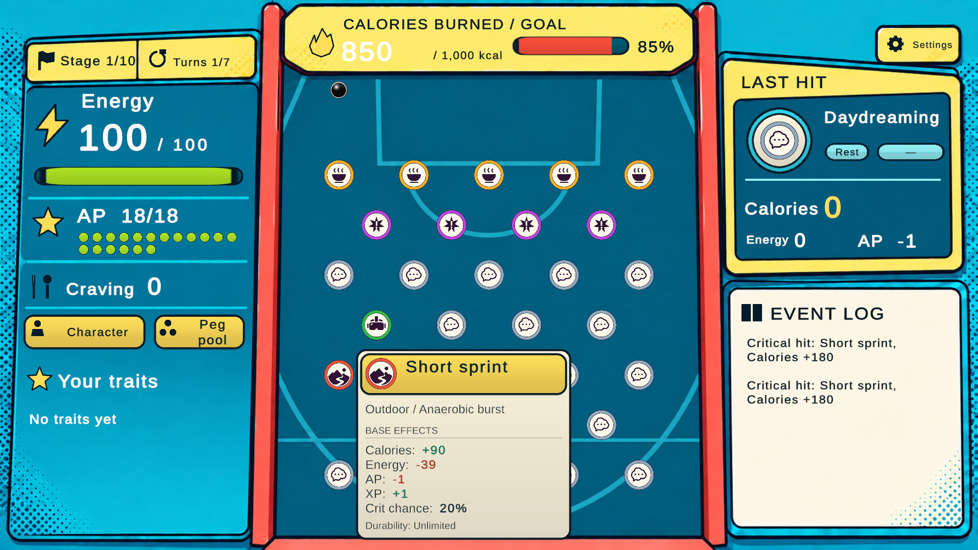 Calorie Pinball screenshot 5