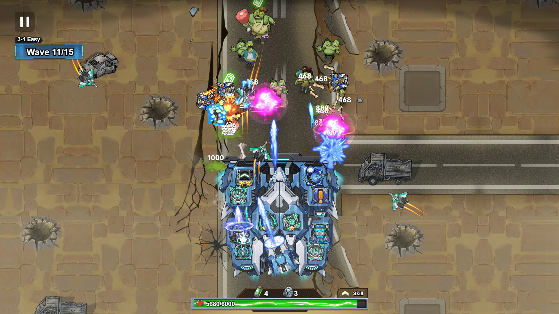 Apoc Tank: Rush Forward screenshot 3