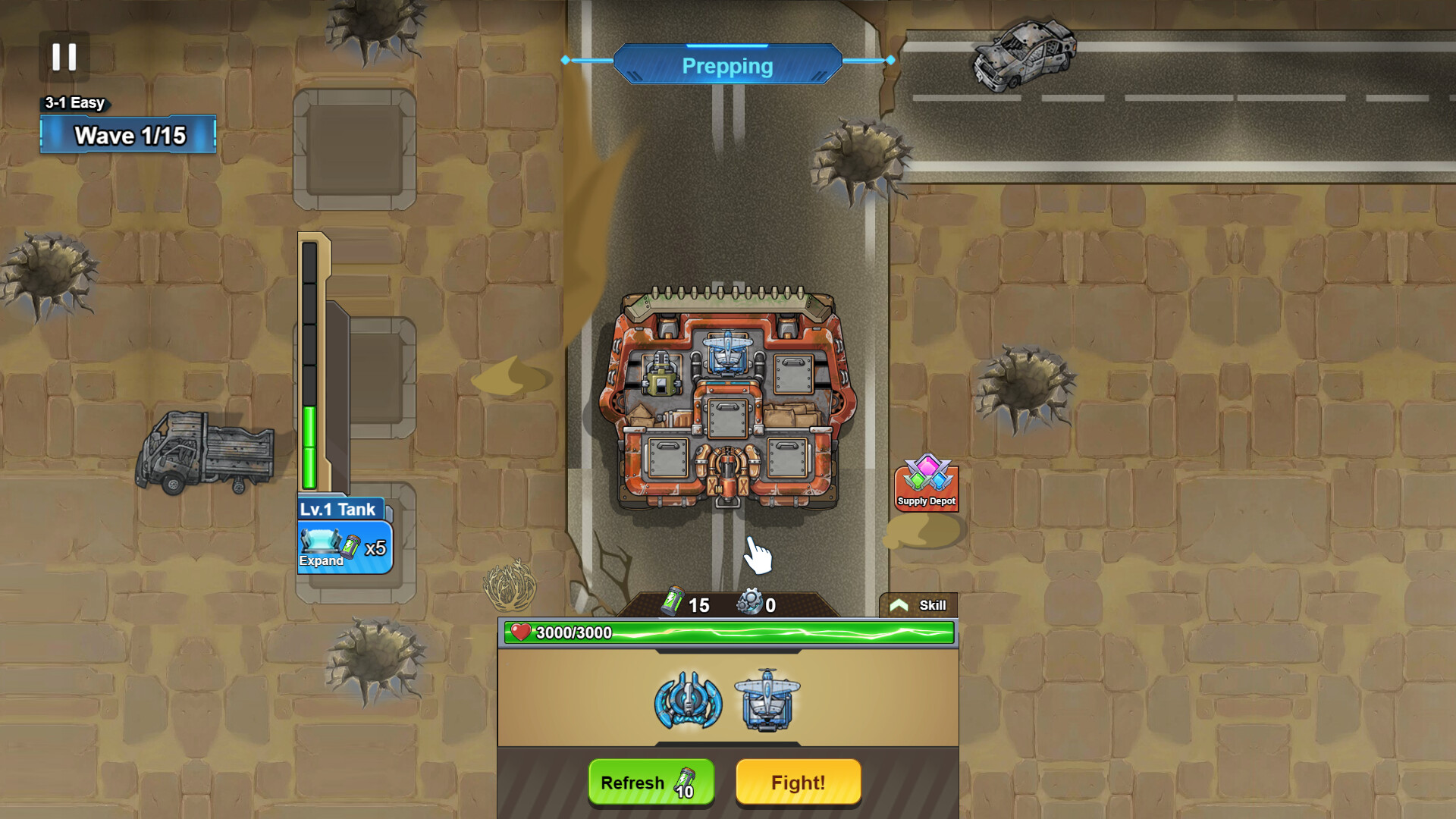 Apoc Tank: Rush Forward screenshot 5