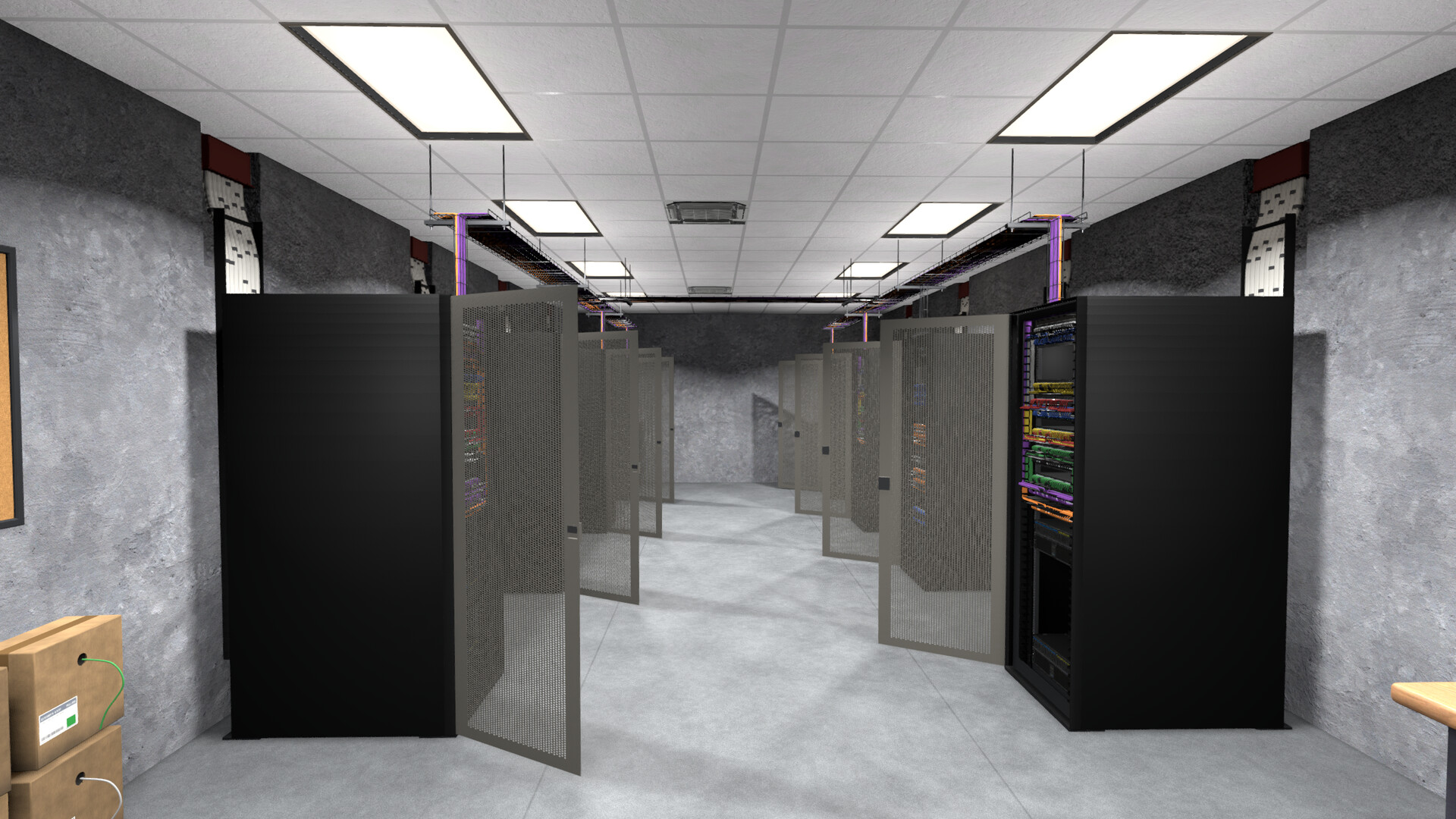Cable Management Simulator trailer
