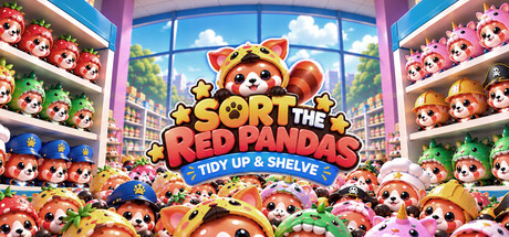 Cover art from Sort the Red Pandas: Tidy Up & Shelve