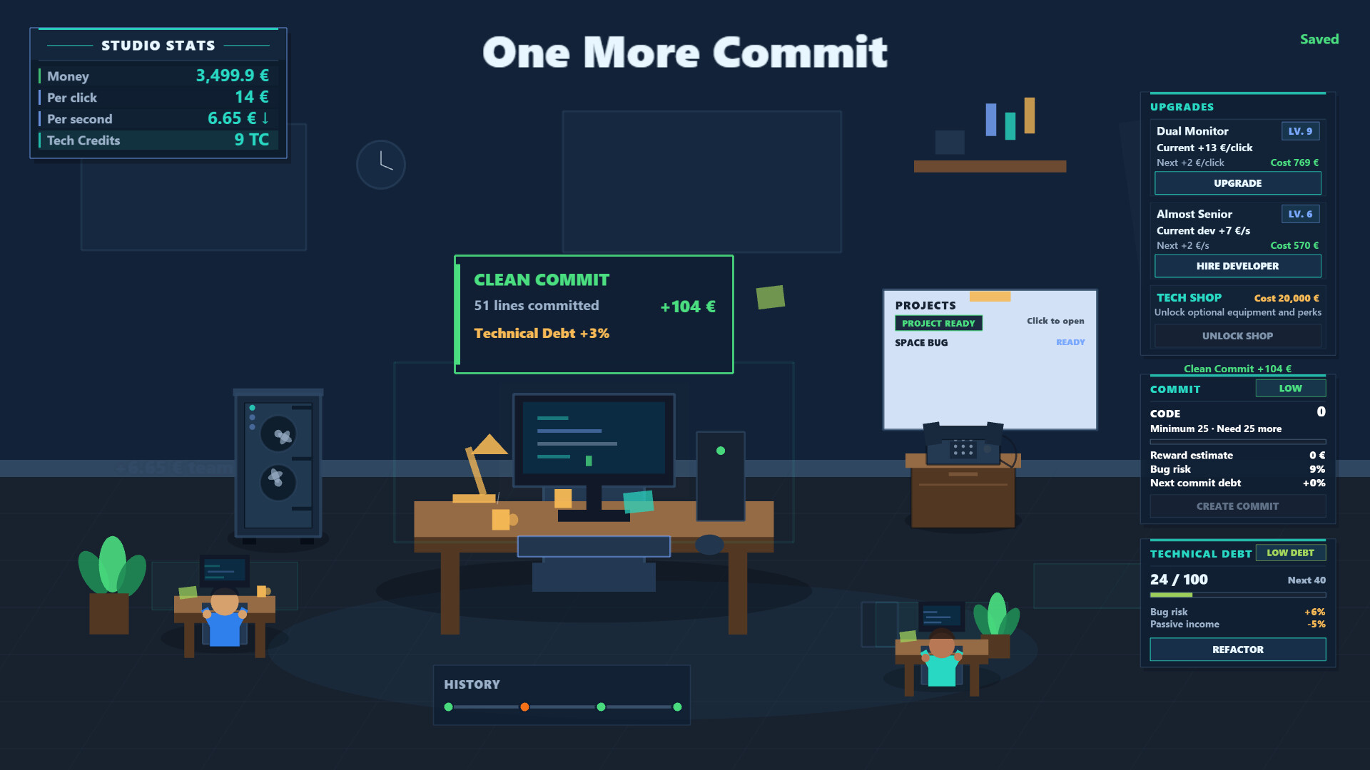 One More Commit screenshot 2