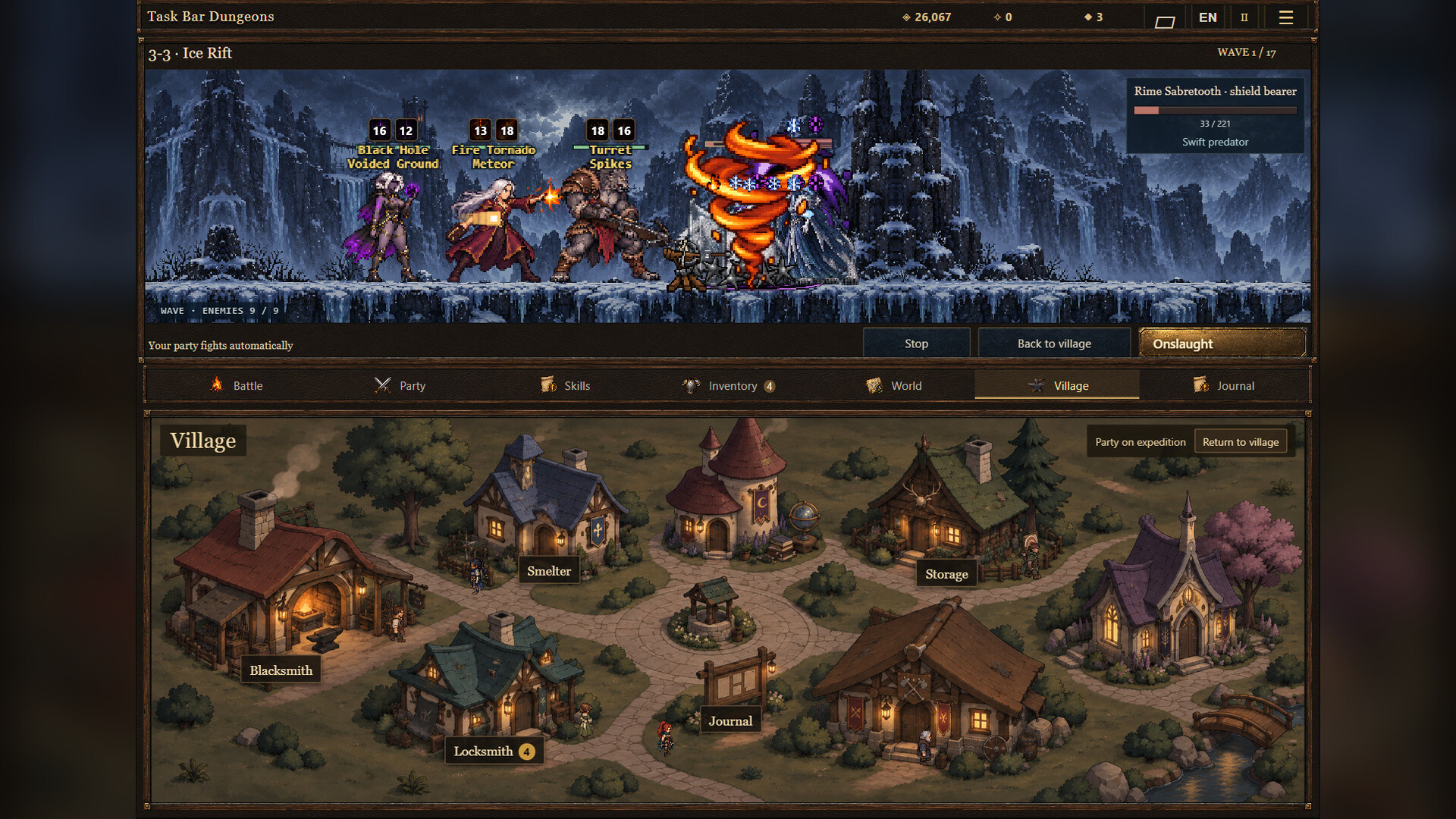 Task Bar Dungeons trailer