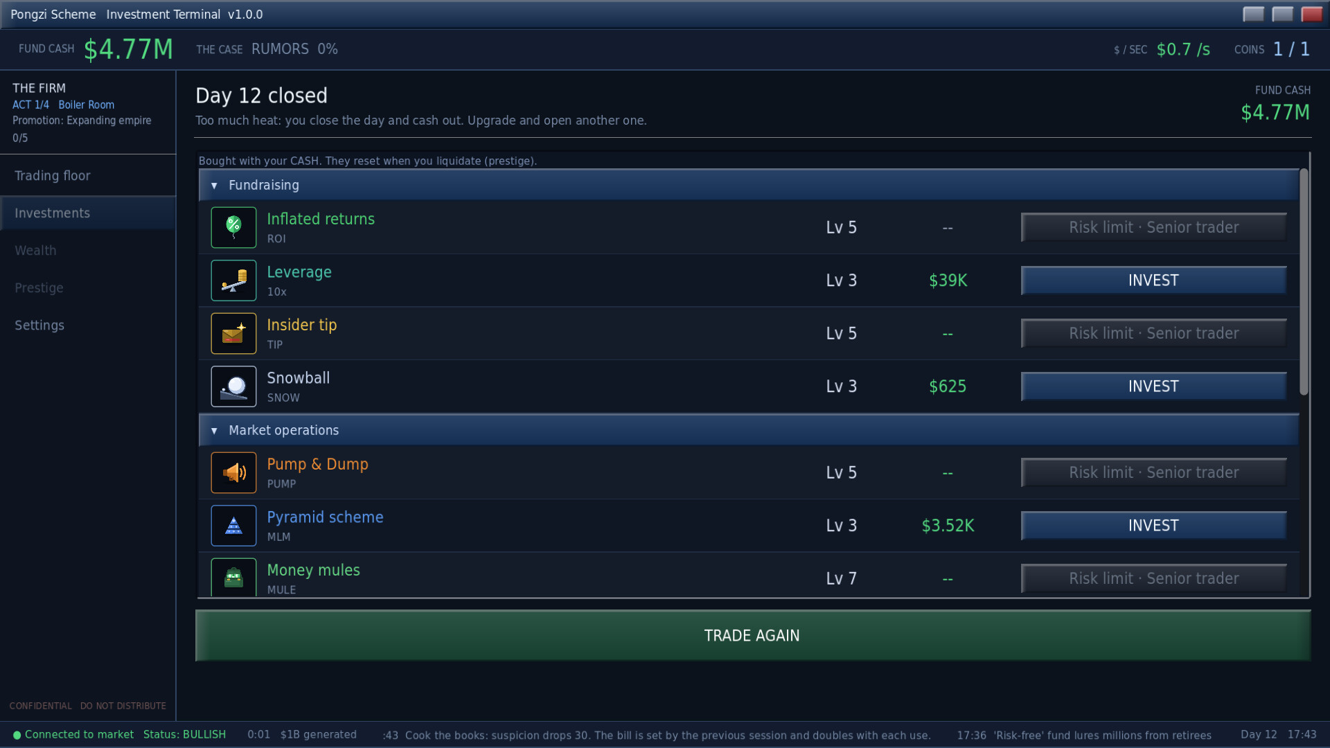 Pongzi Scheme screenshot 3