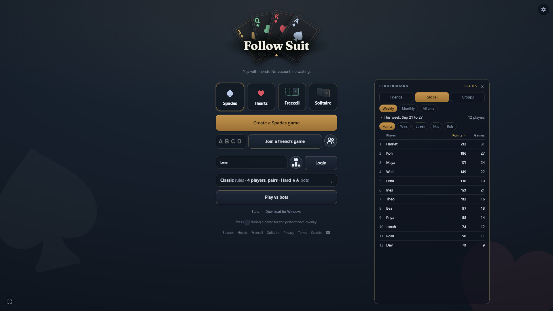 Follow Suit screenshot 4