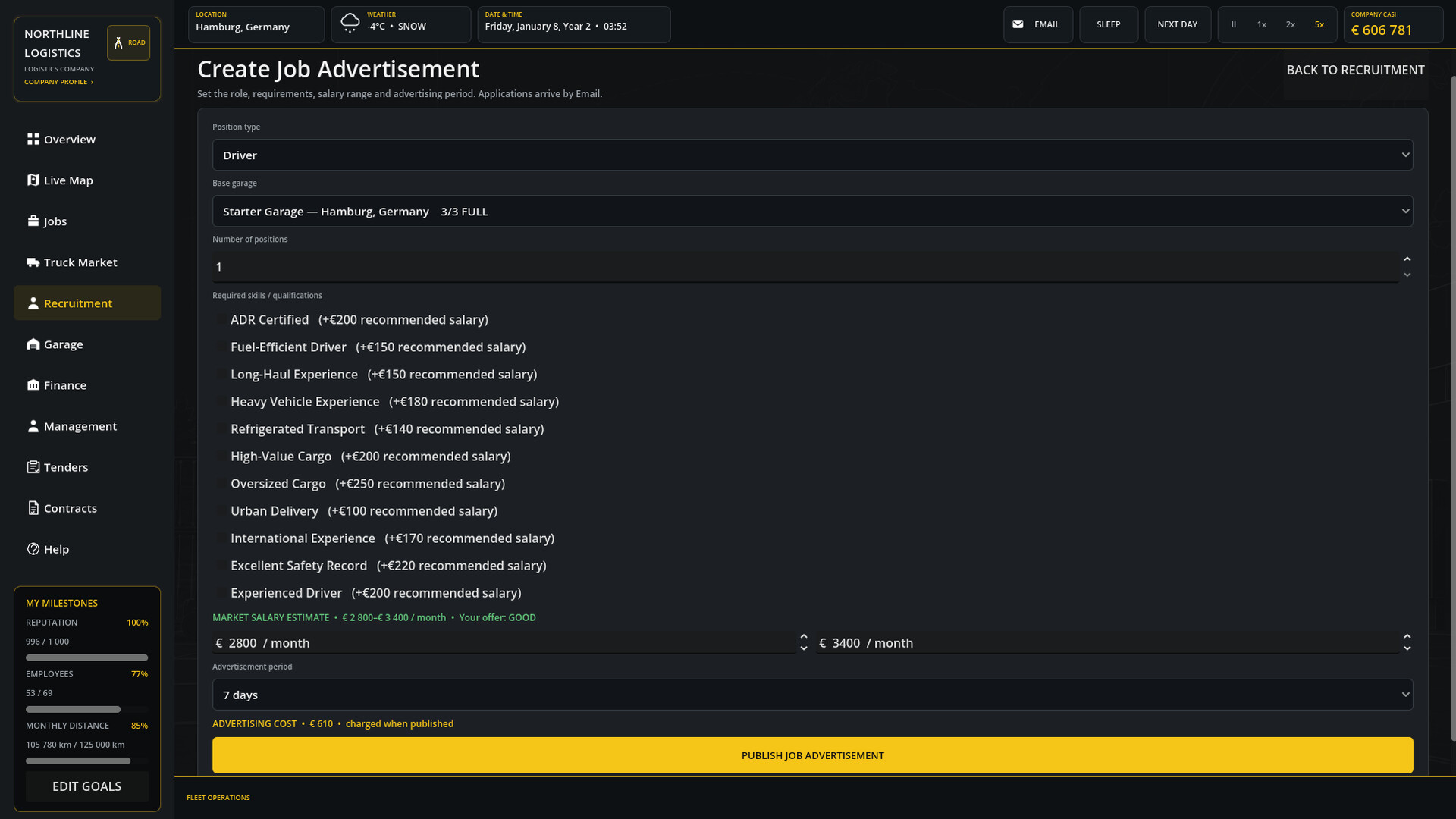 European Truck Manager screenshot 4