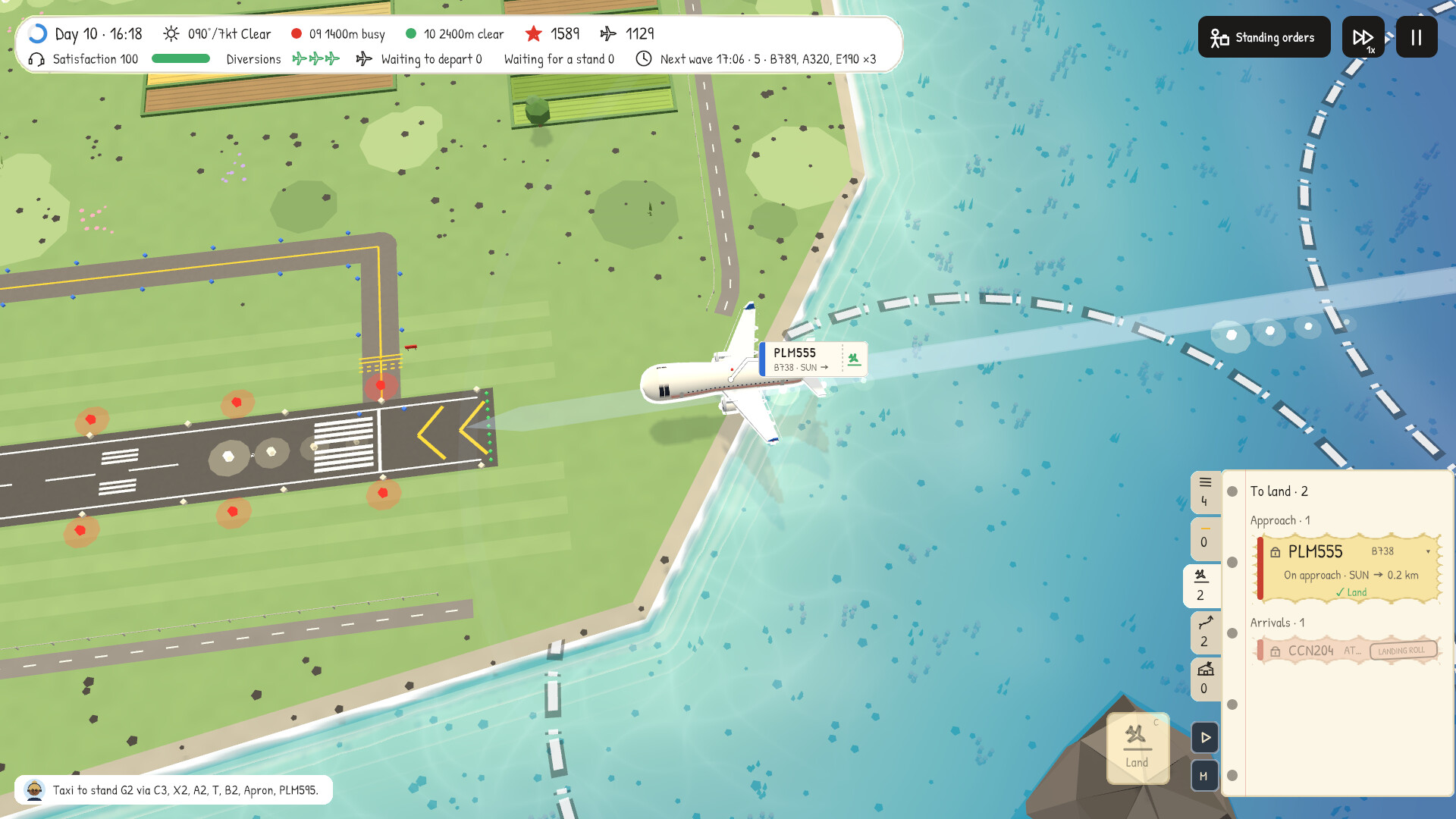 Airport Land: Air Traffic Control trailer
