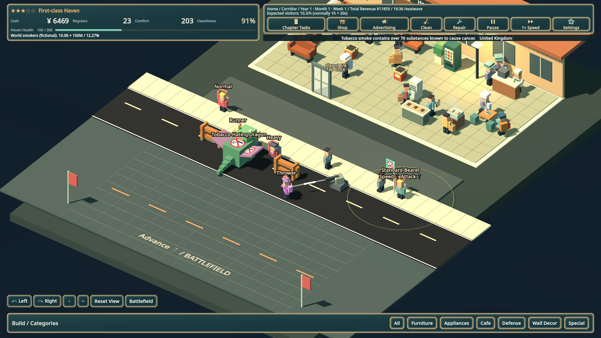 SMOKE HAVEN: Smoking Area Simulator screenshot 5