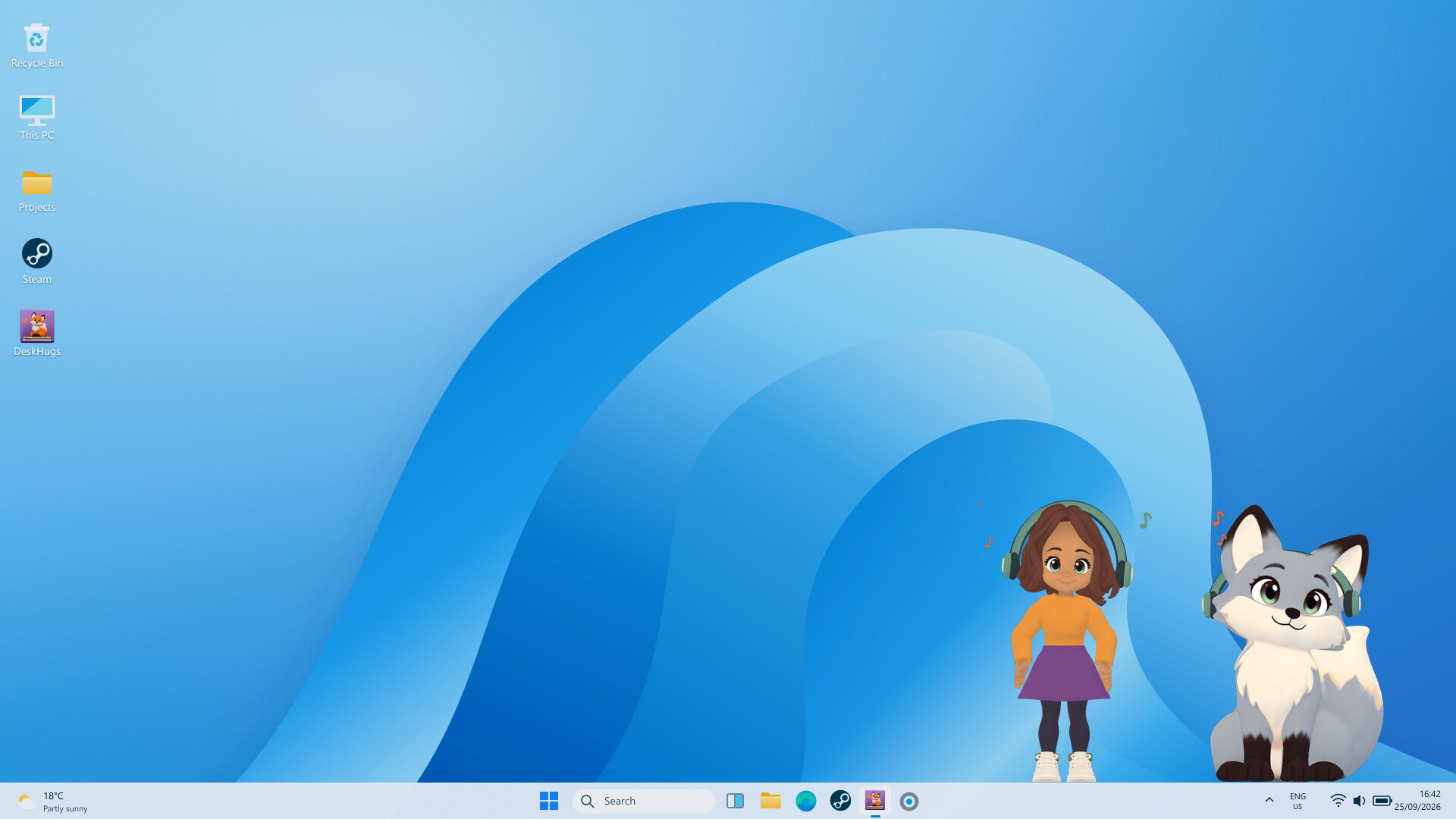 DeskHugs: Desktop Friends screenshot 4