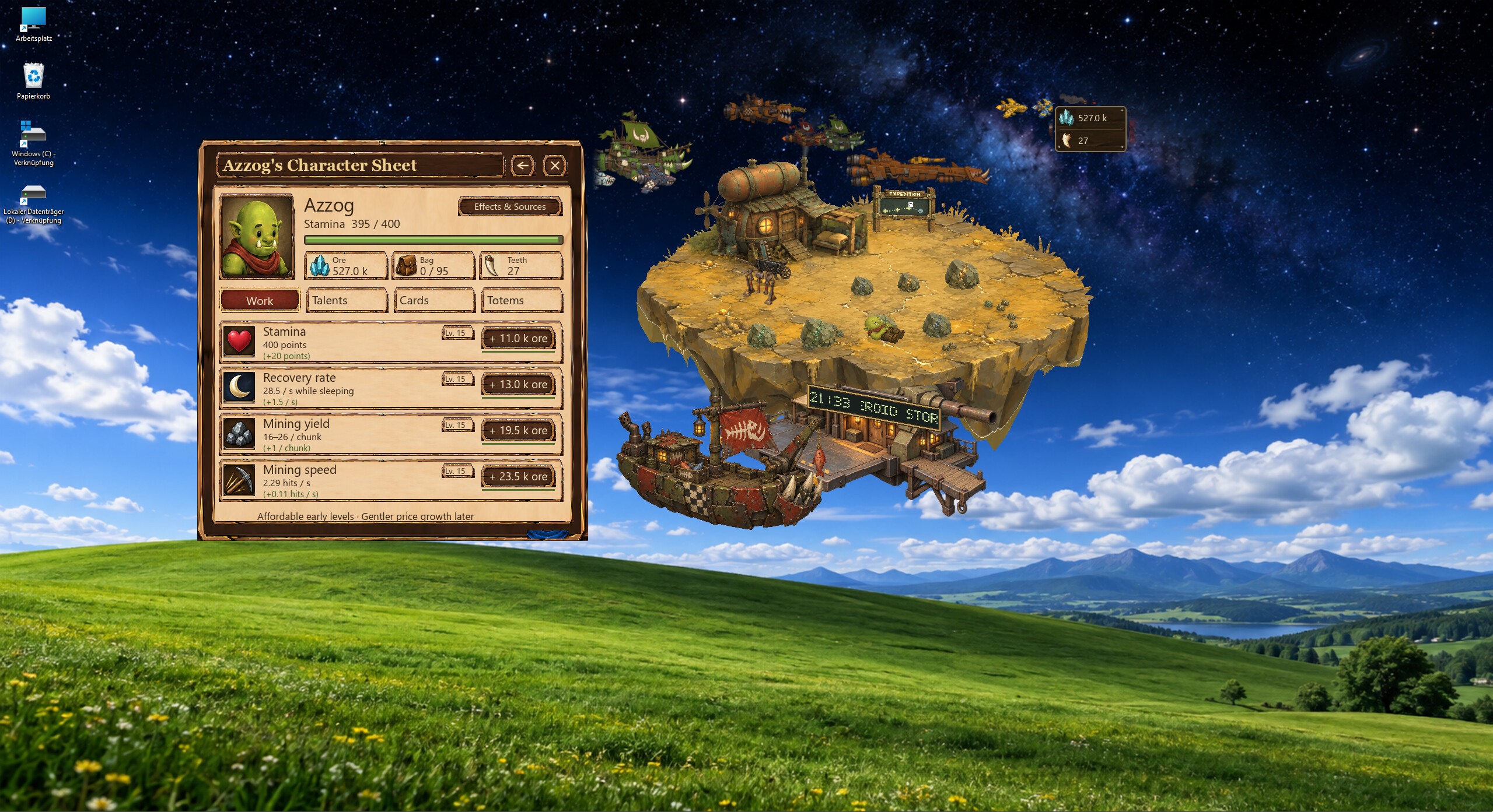 Azzog's Idle Asteroid screenshot 4