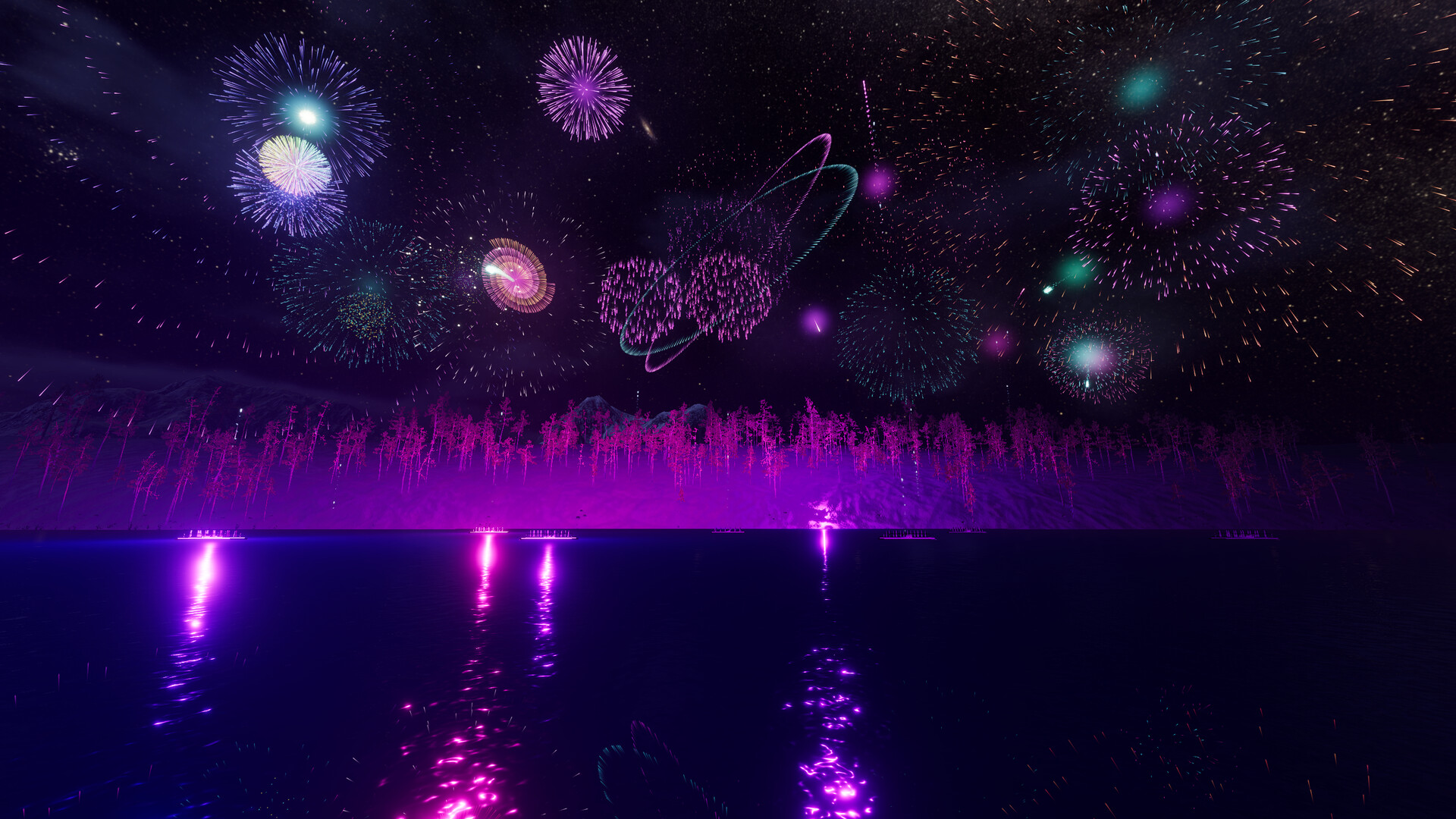 Festival Fireworks Simulator screenshot 2