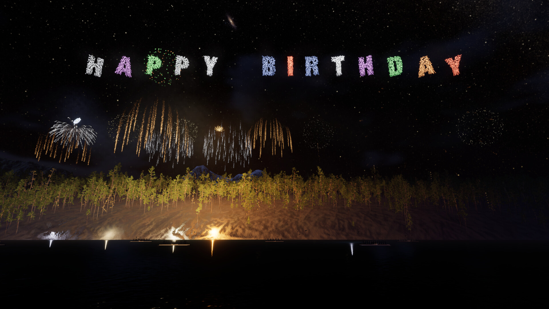 Festival Fireworks Simulator screenshot 3