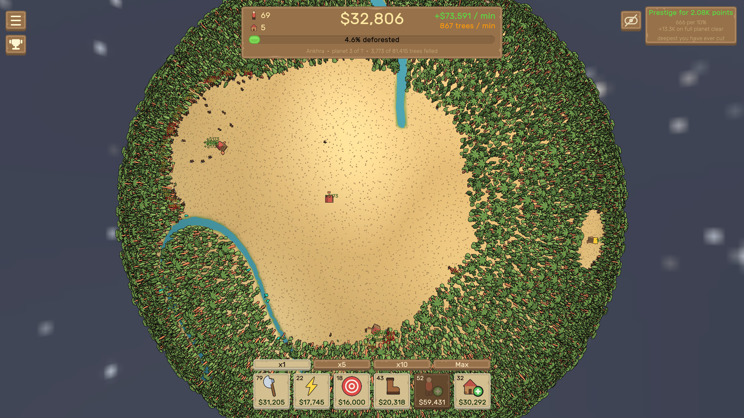 Deforest a Planet screenshot 3