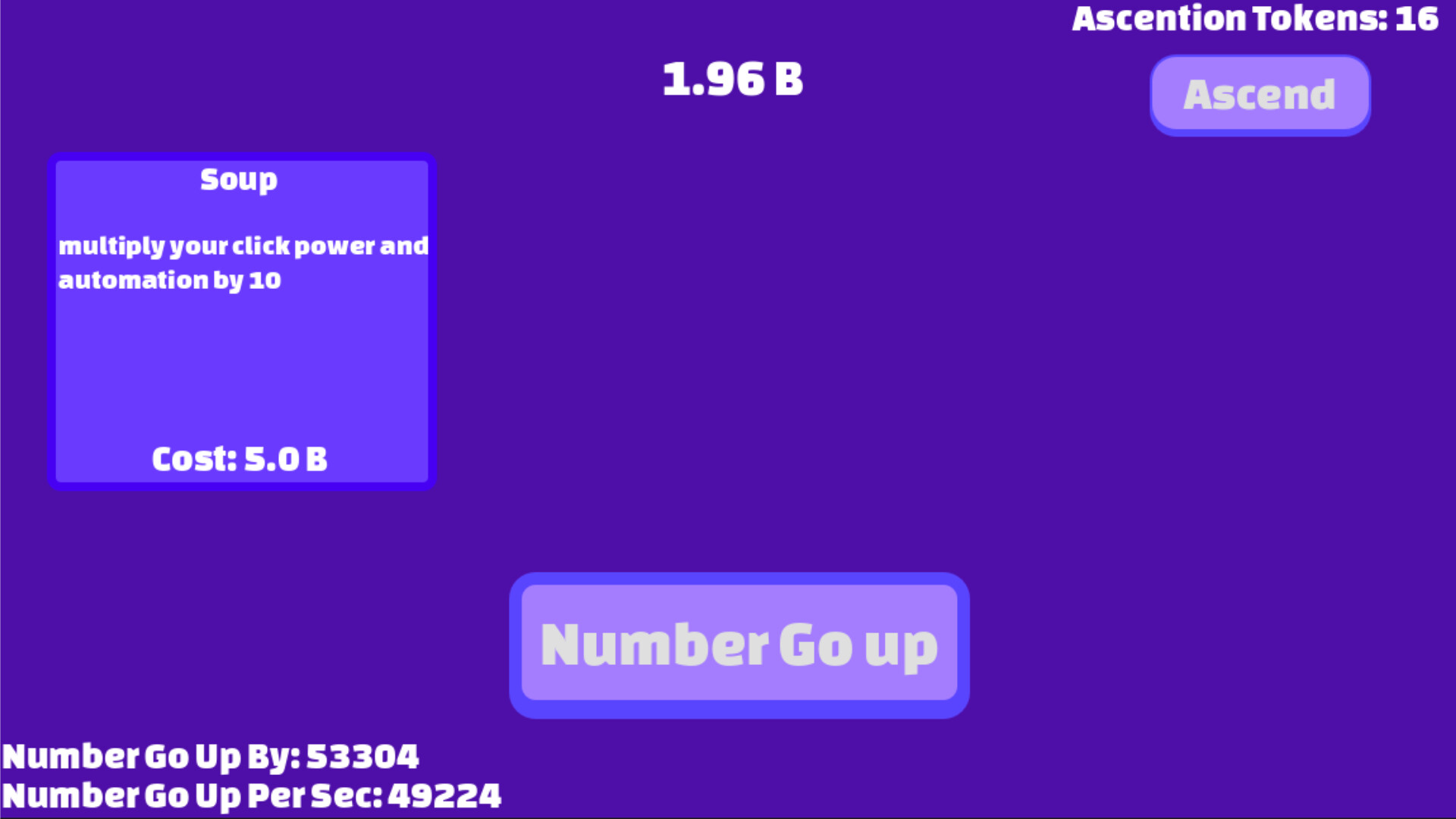 Number Go Up screenshot 2