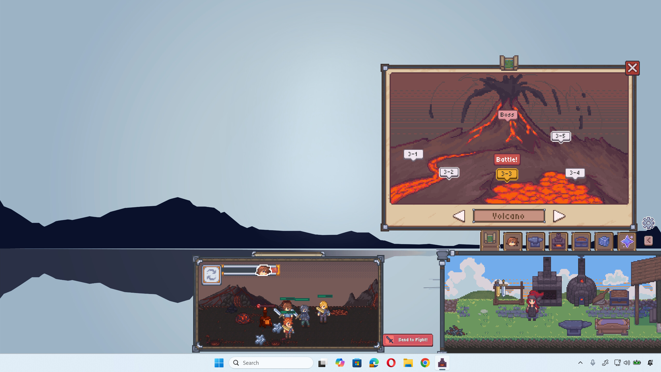 Idle Smith: Forge, Craft, Battle! screenshot 2