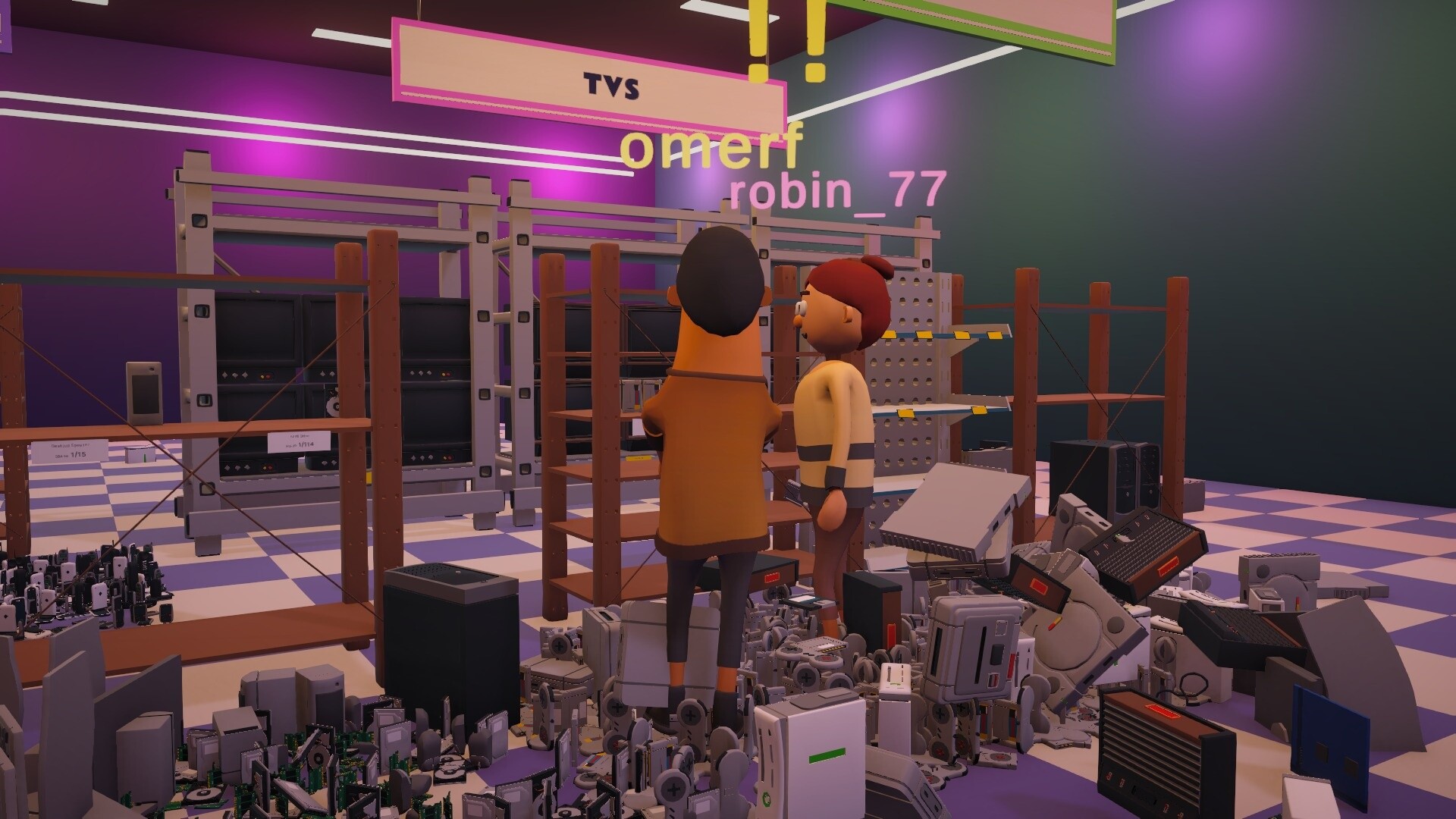 Retro Chaos: Together Tidy Up screenshot 4