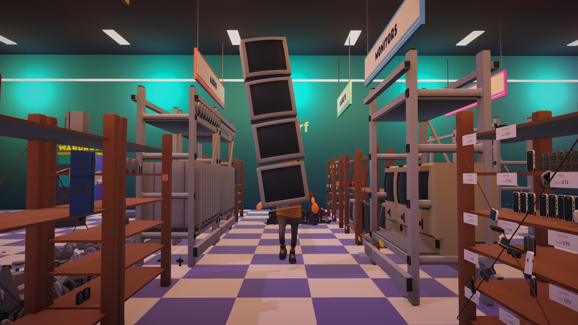 Retro Chaos: Together Tidy Up screenshot 2