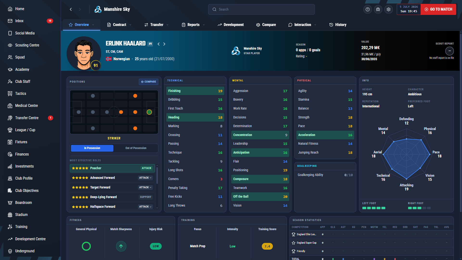 Pro Soccer Managment 27 screenshot 2