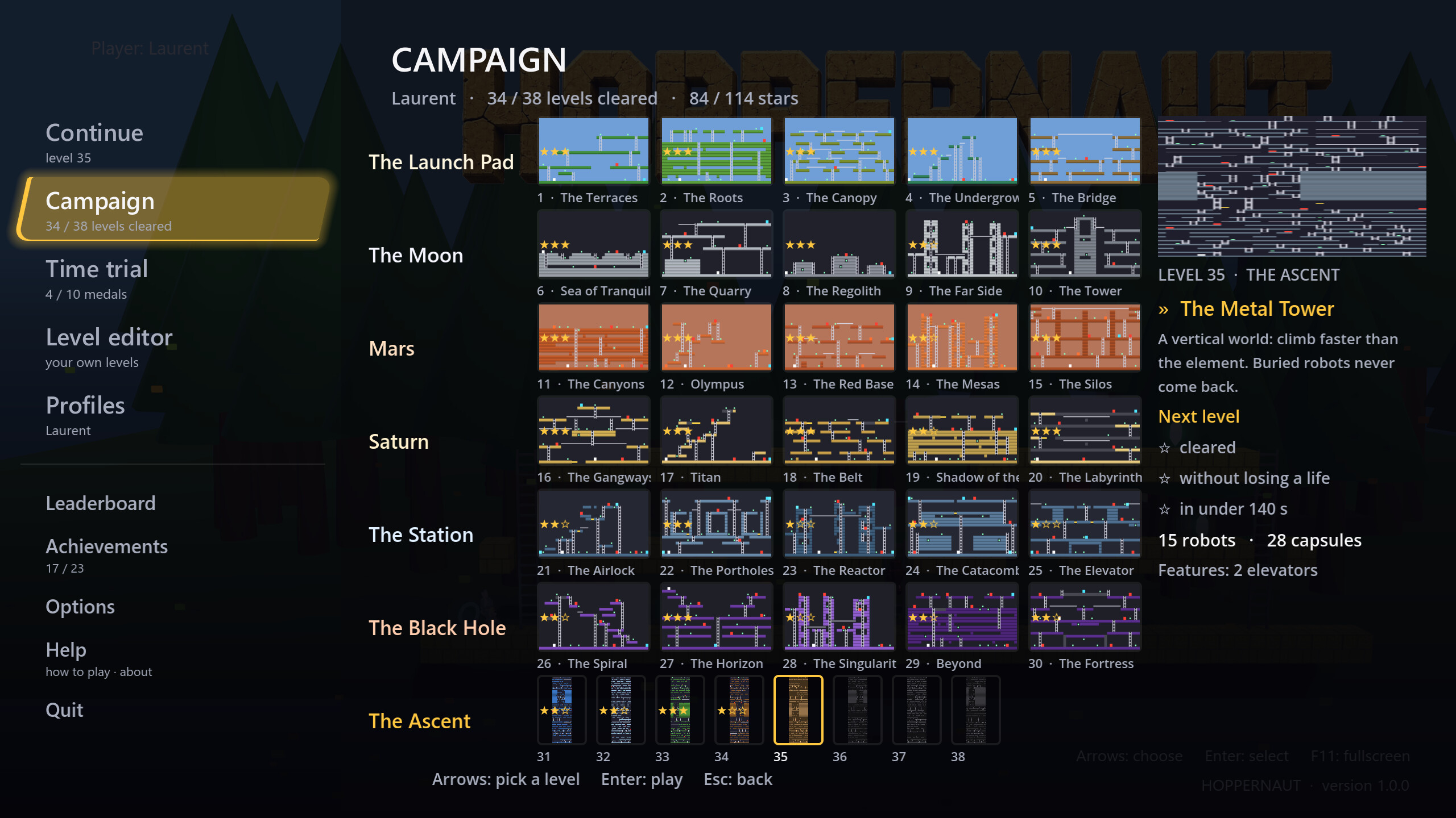 Hoppernaut screenshot 2