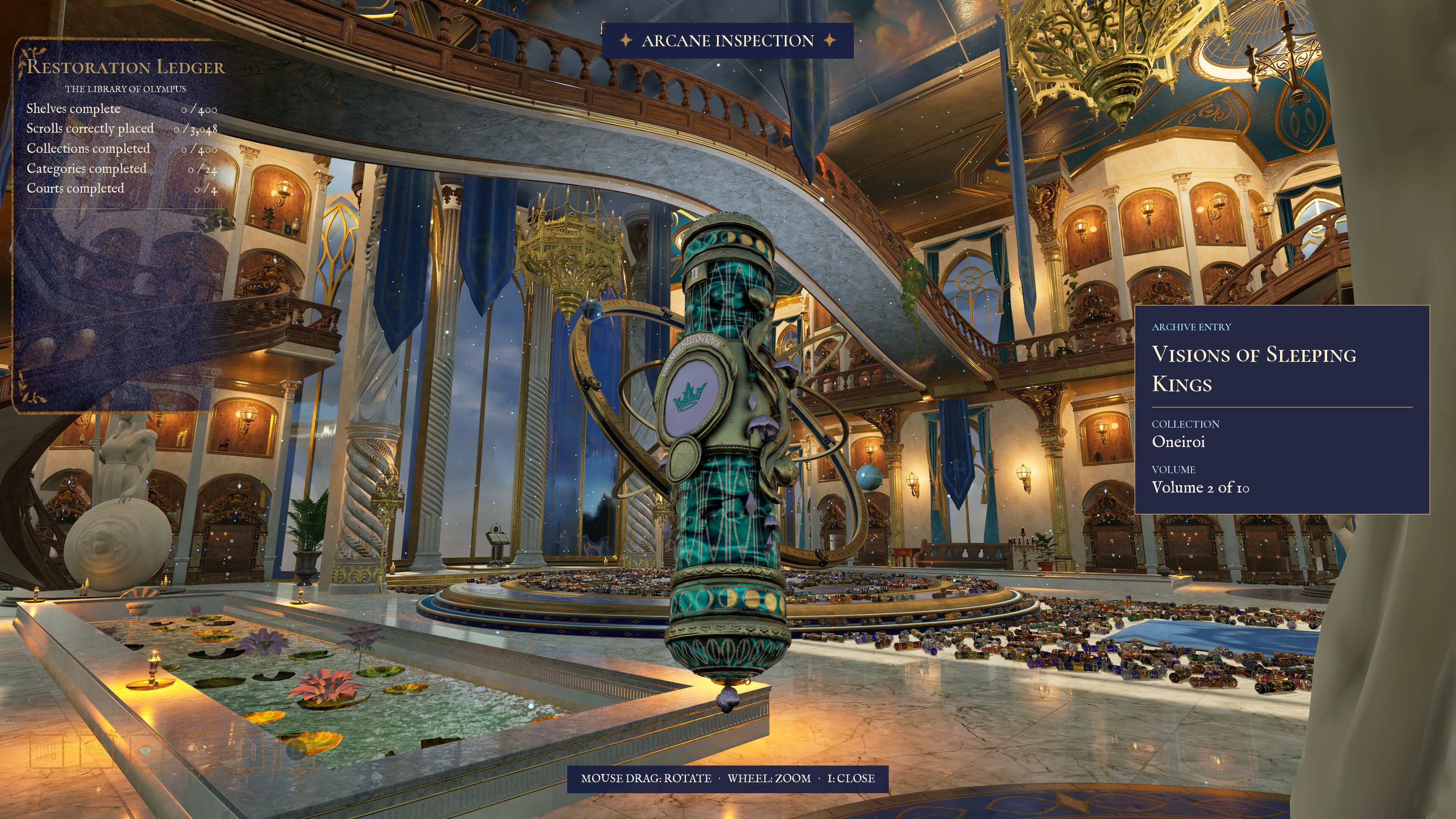 SCROLLS: Tidy up the Library of Olympus! screenshot 3