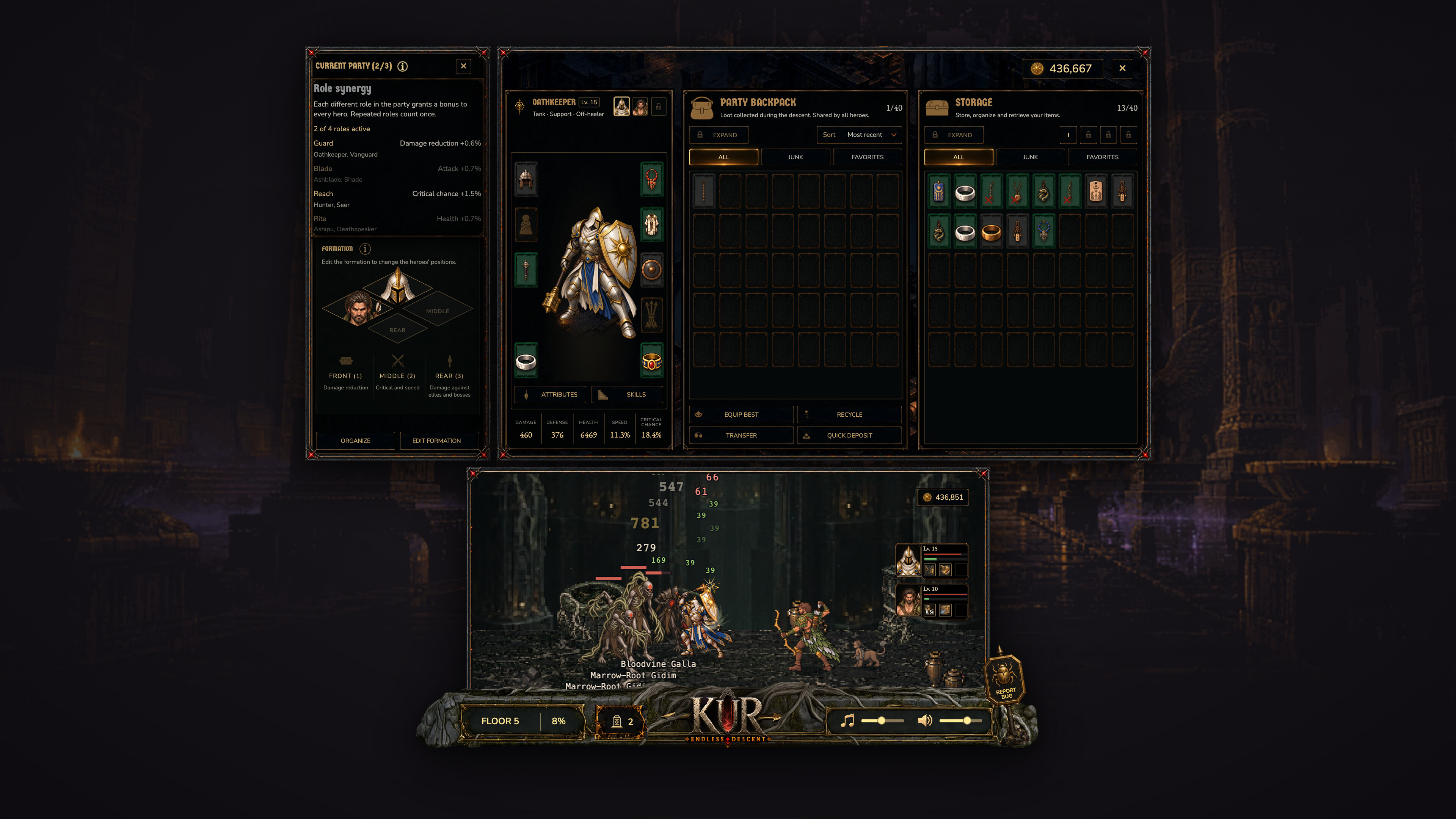 Kur - Endless Descent screenshot 5