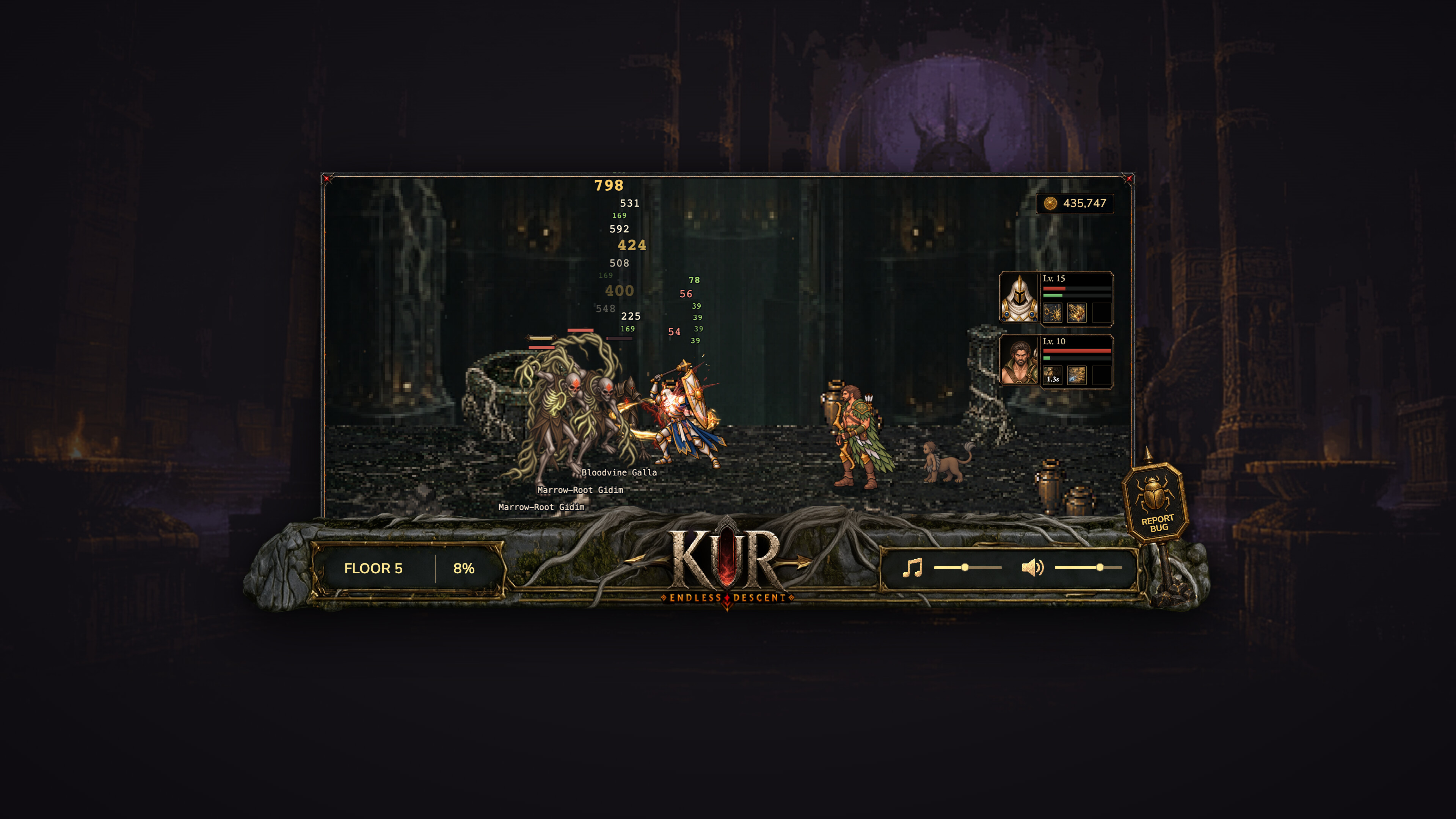 Kur - Endless Descent screenshot 4