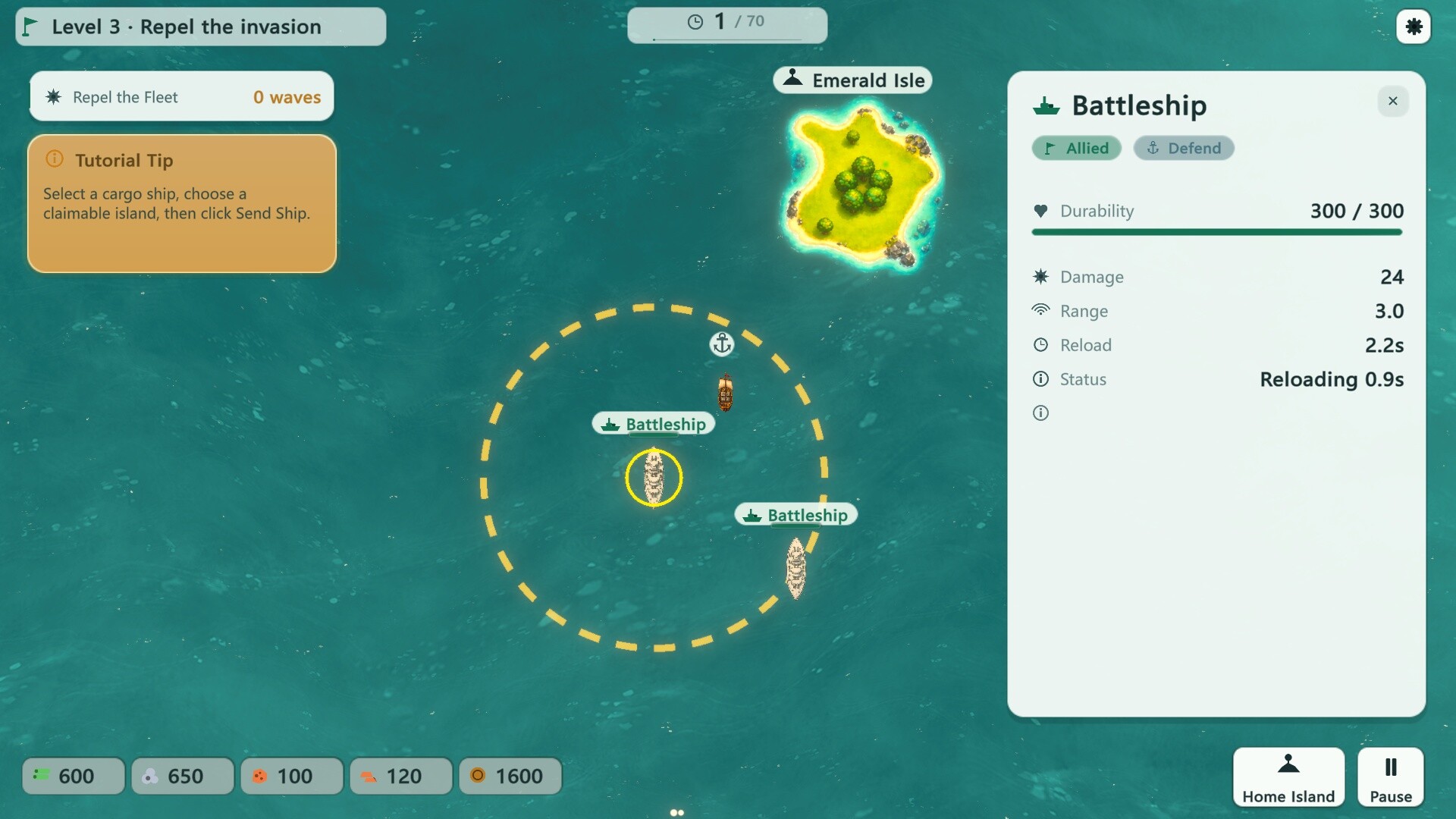 Archipelago Voyage: Routes & Conquest screenshot 1