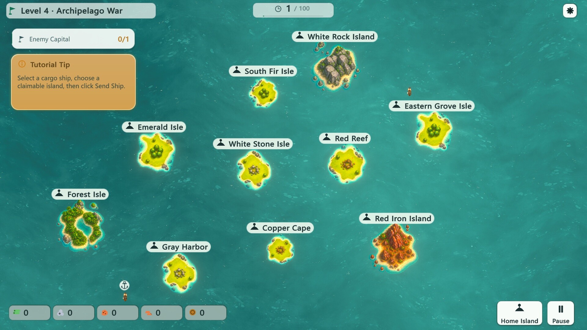 Archipelago Voyage: Routes & Conquest screenshot 5