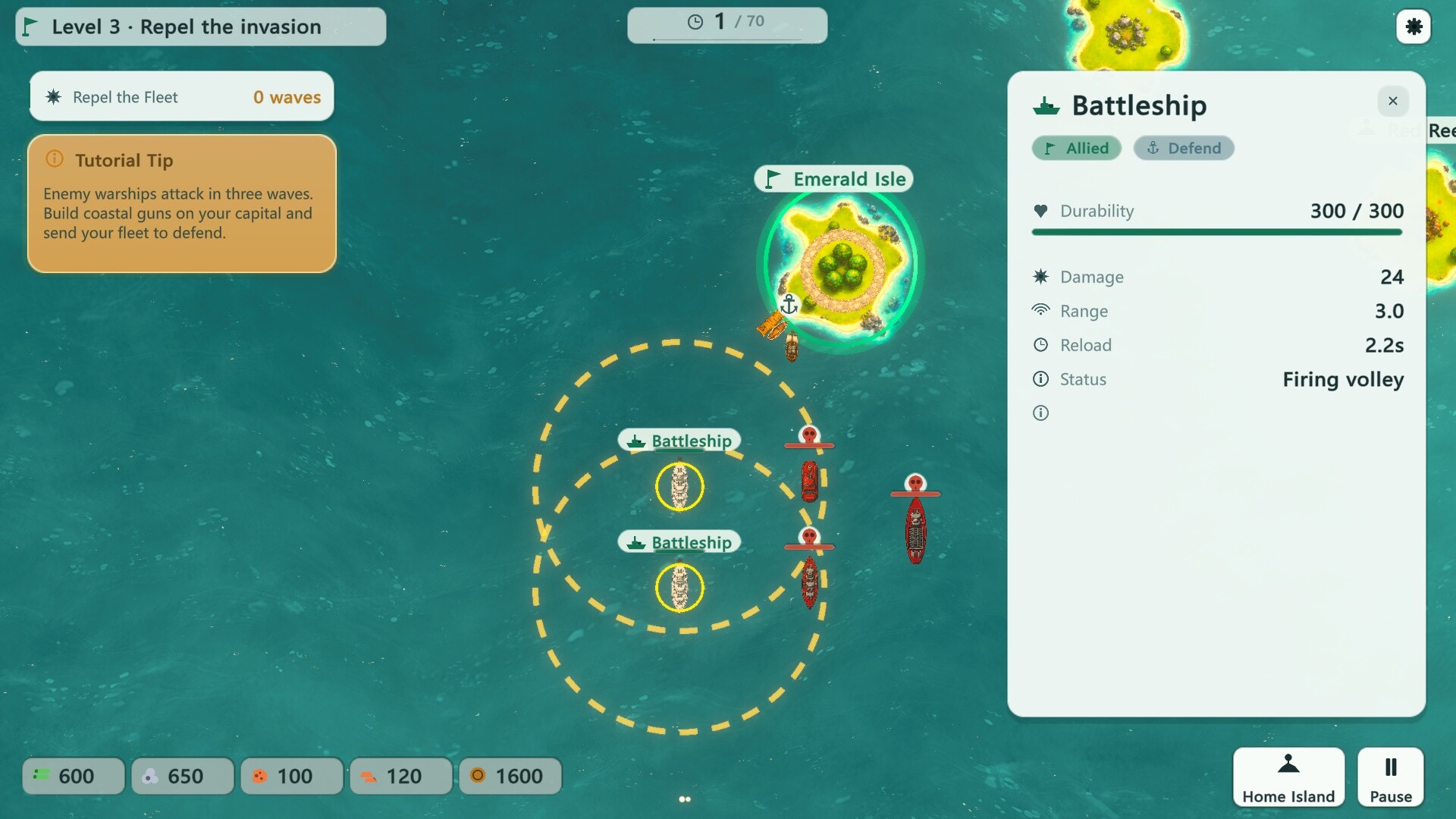 Archipelago Voyage: Routes & Conquest screenshot 2