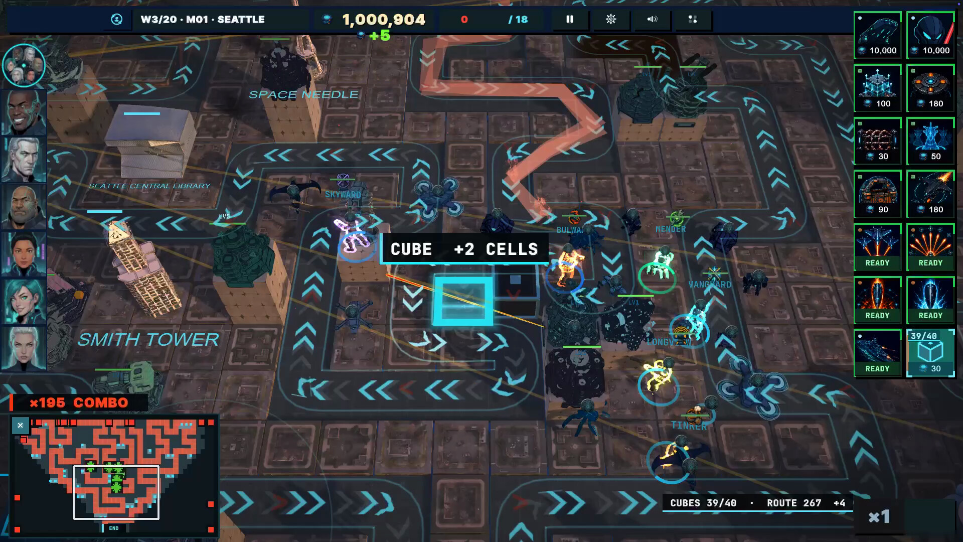 GRID DEFENSE: GRID WAR screenshot 2