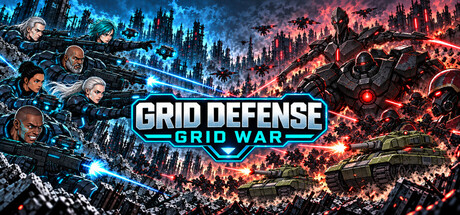Cover art from GRID DEFENSE: GRID WAR