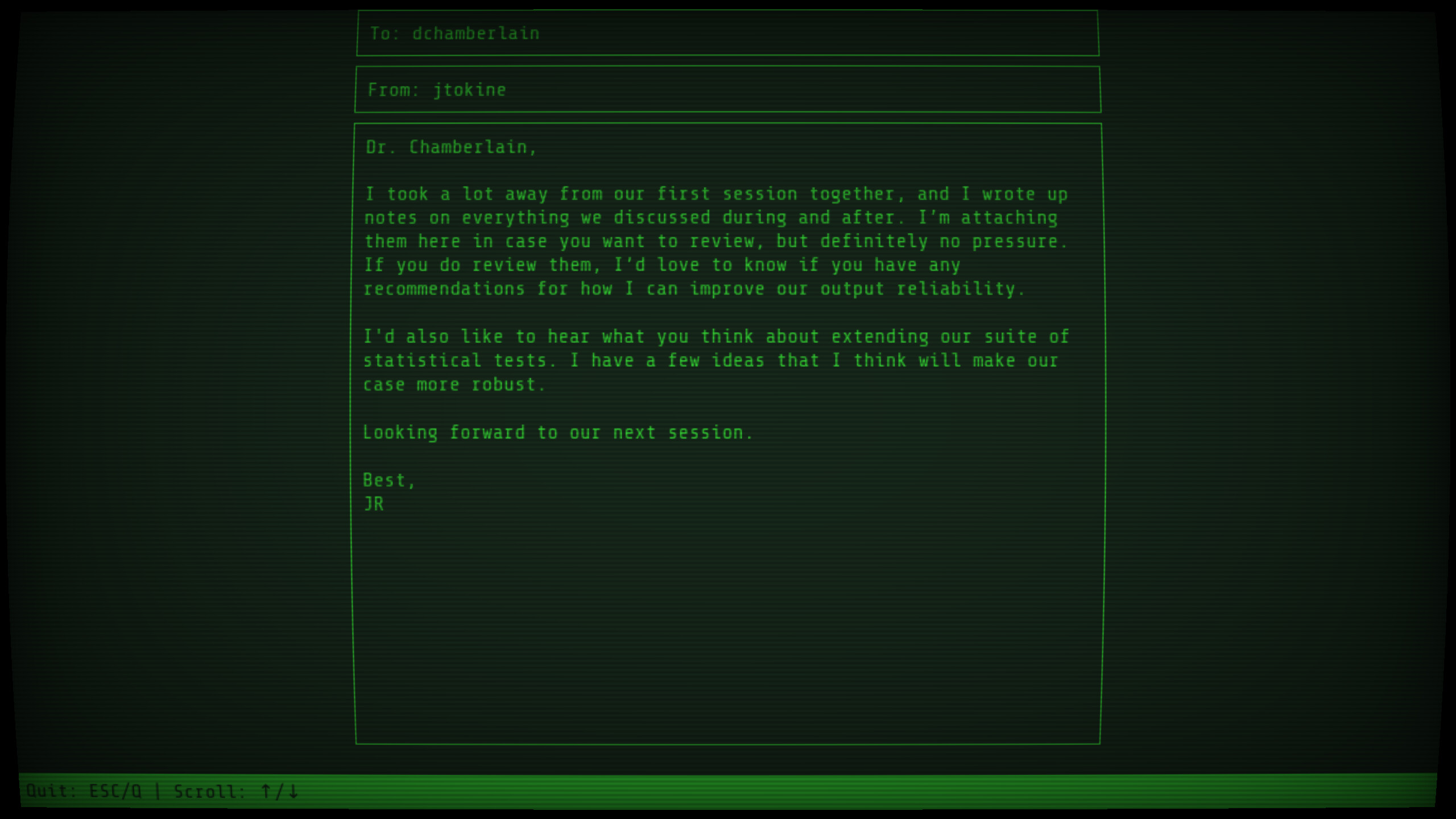 Hello, Dr. Chamberlain screenshot 2