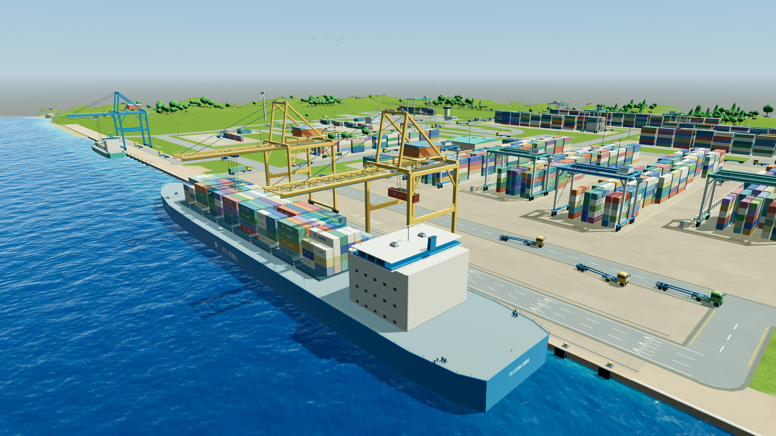 Portscape trailer