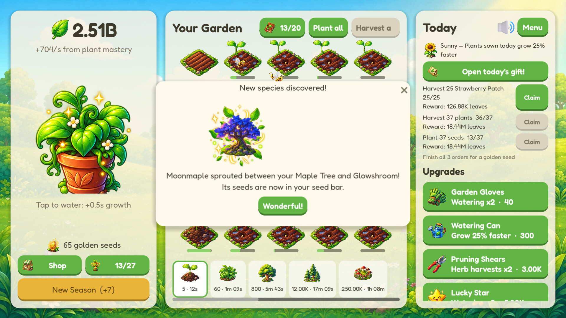 Idle Garden screenshot 4