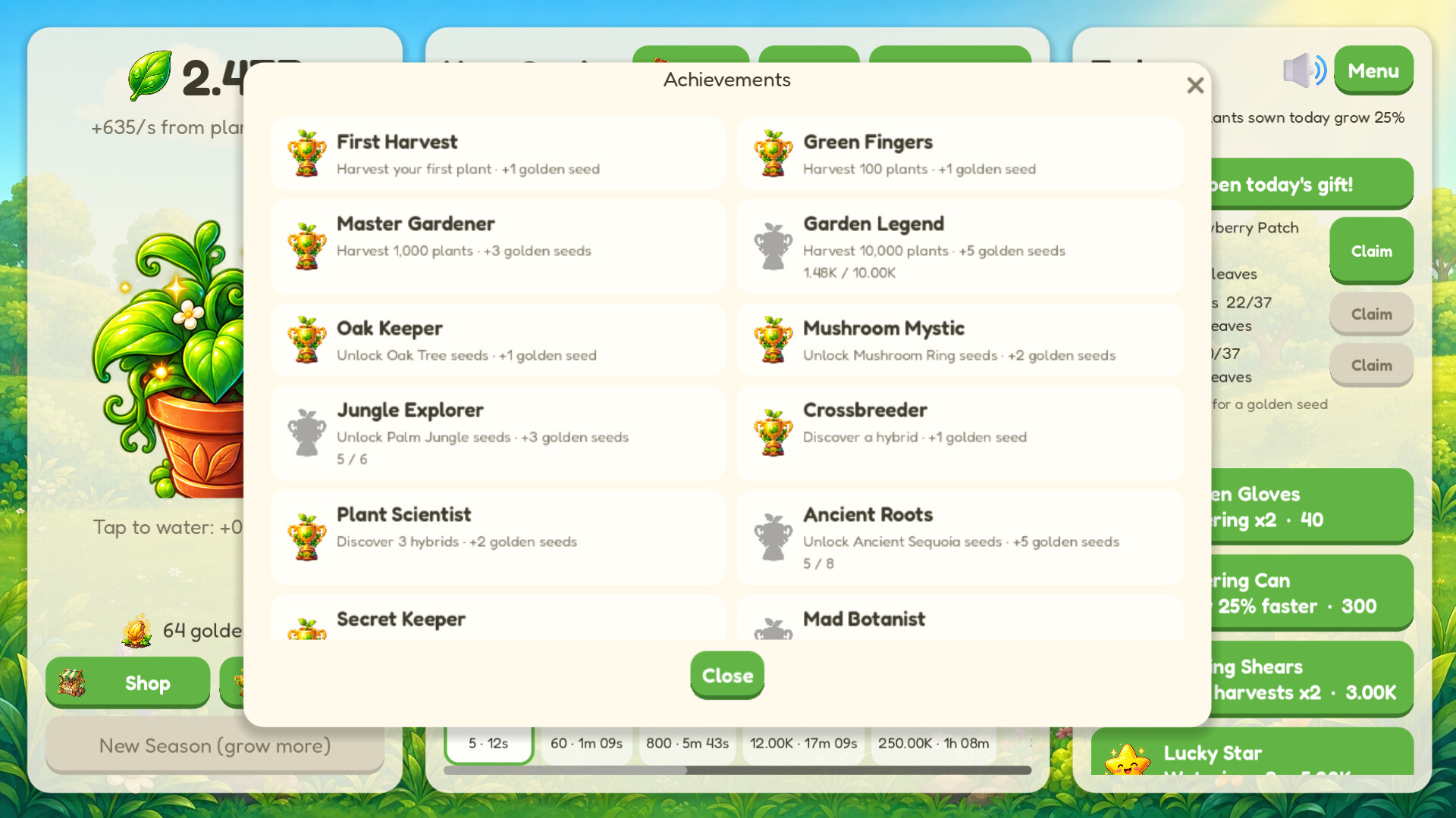 Idle Garden trailer