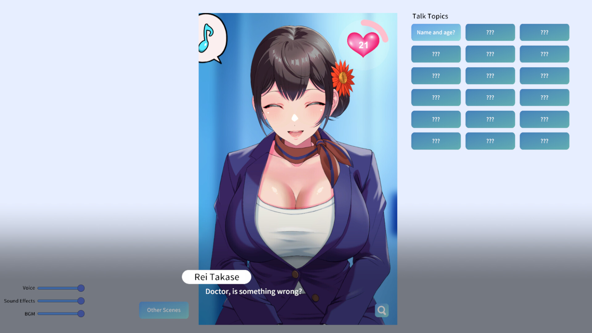 A Curvy Flight Attendant’s Intimate Checkup screenshot 3